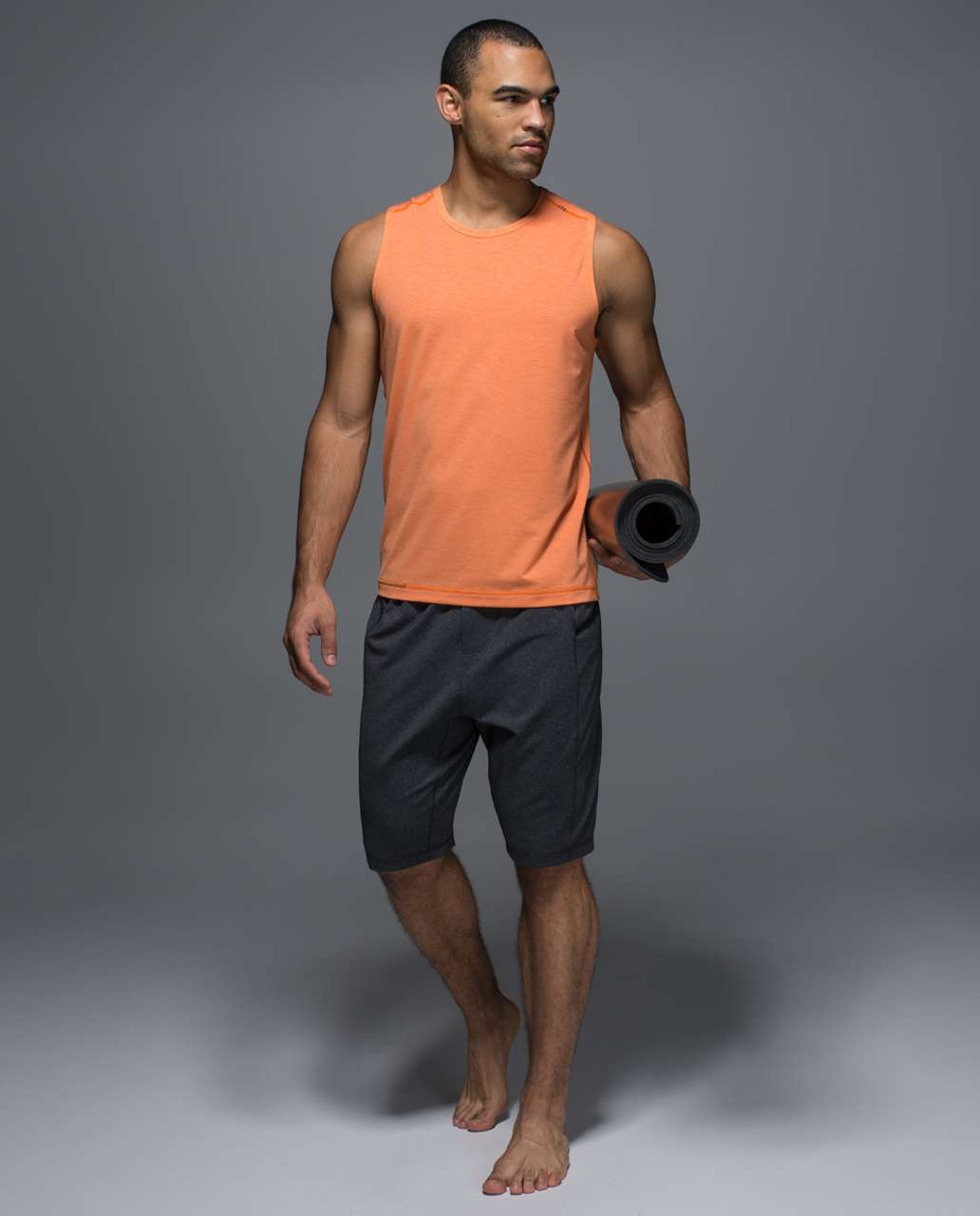 Lululemon Training Sleeveless - Heathered Orange Soda