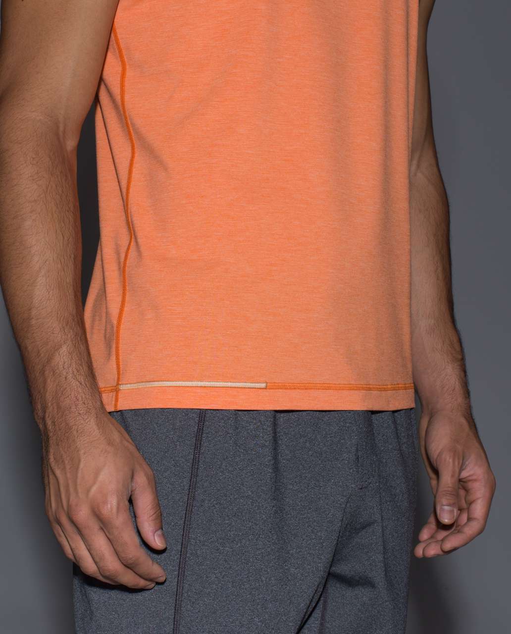 Lululemon Training Sleeveless - Heathered Orange Soda