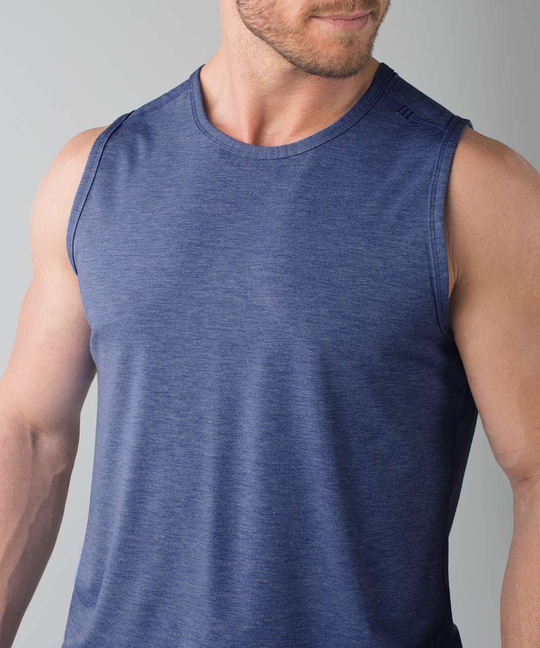 Lululemon Training Sleeveless - Heathered Harbor Blue