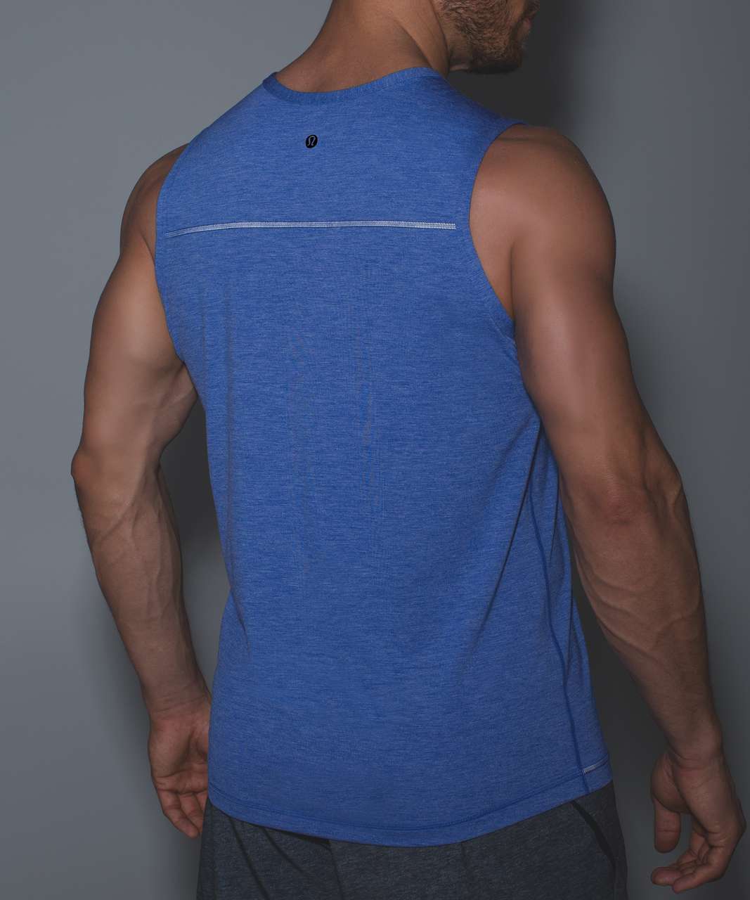 Lululemon Training Sleeveless - Heathered Harbor Blue