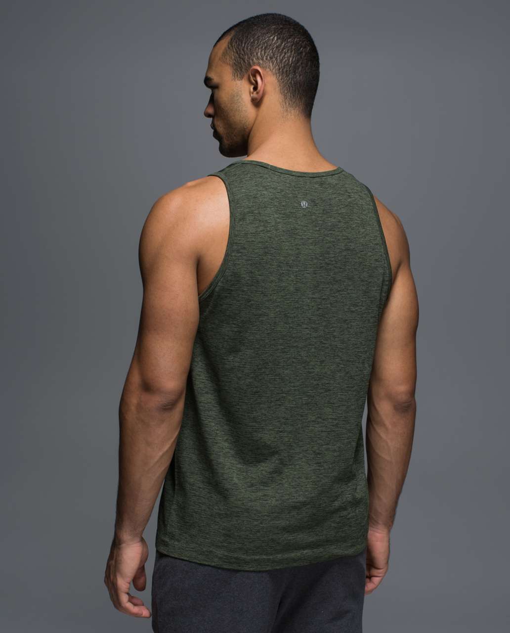 Lululemon Metal Vent Tech Tank - Tank Green / Black