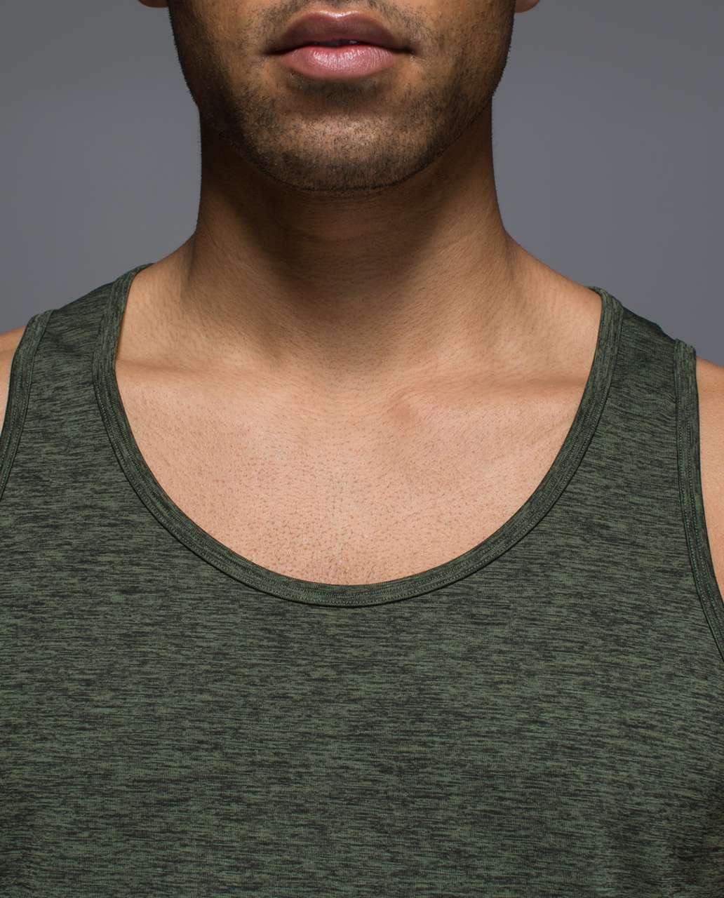 Lululemon Metal Vent Tech Tank - Tank Green / Black