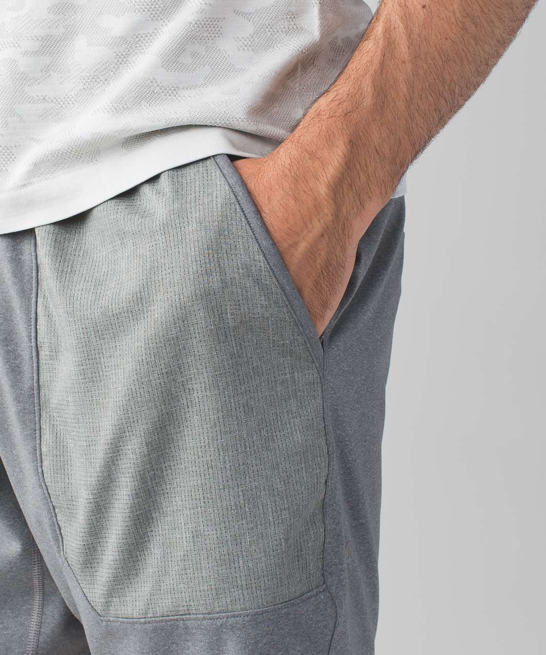 Lululemon Warrior Short - Heathered Slate - lulu fanatics