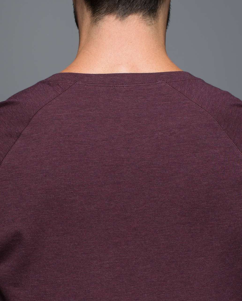 Lululemon Bodhi Long Sleeve - Heathered Bordeaux Drama