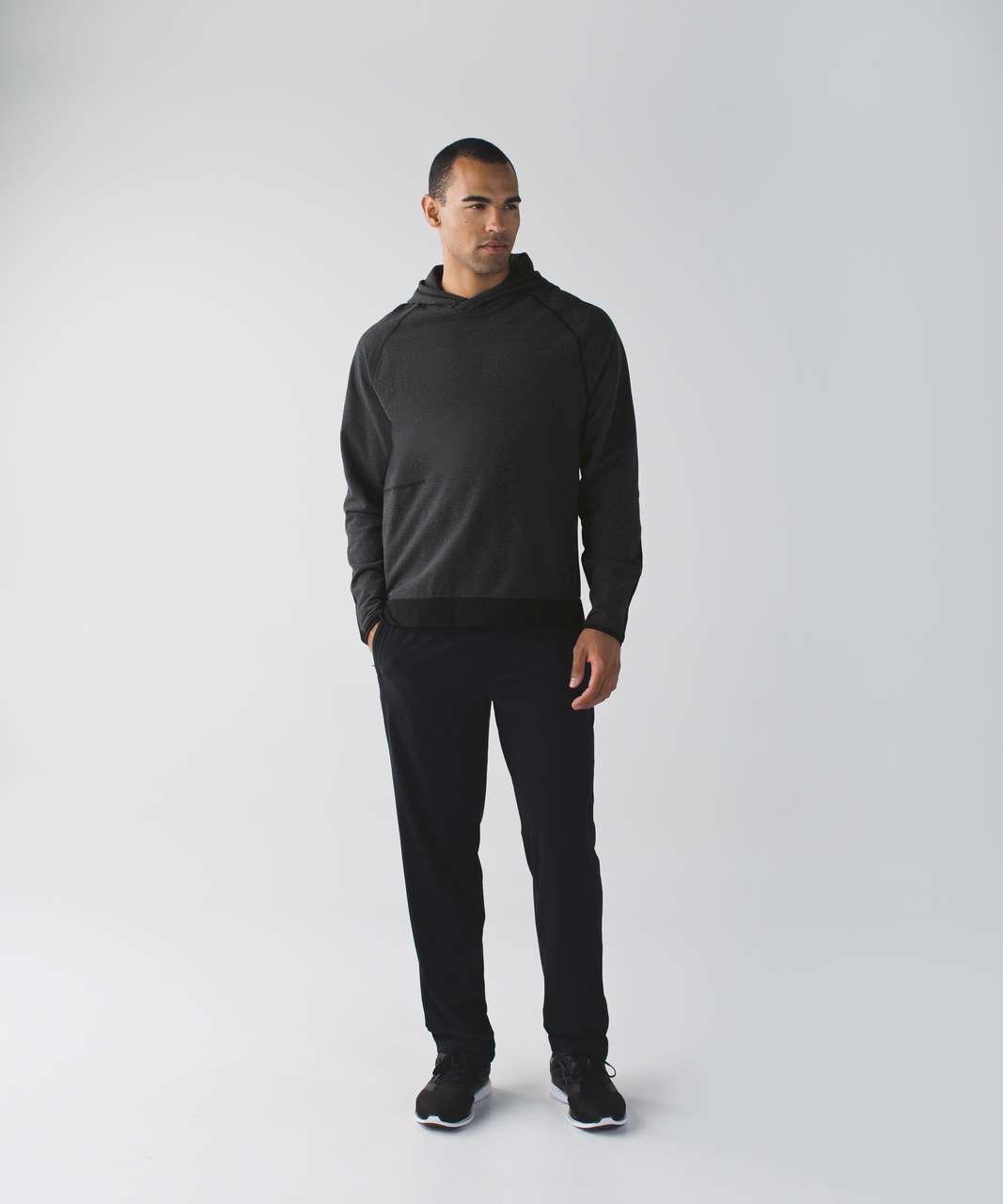 Lululemon Synth Hoodie - Heathered Black