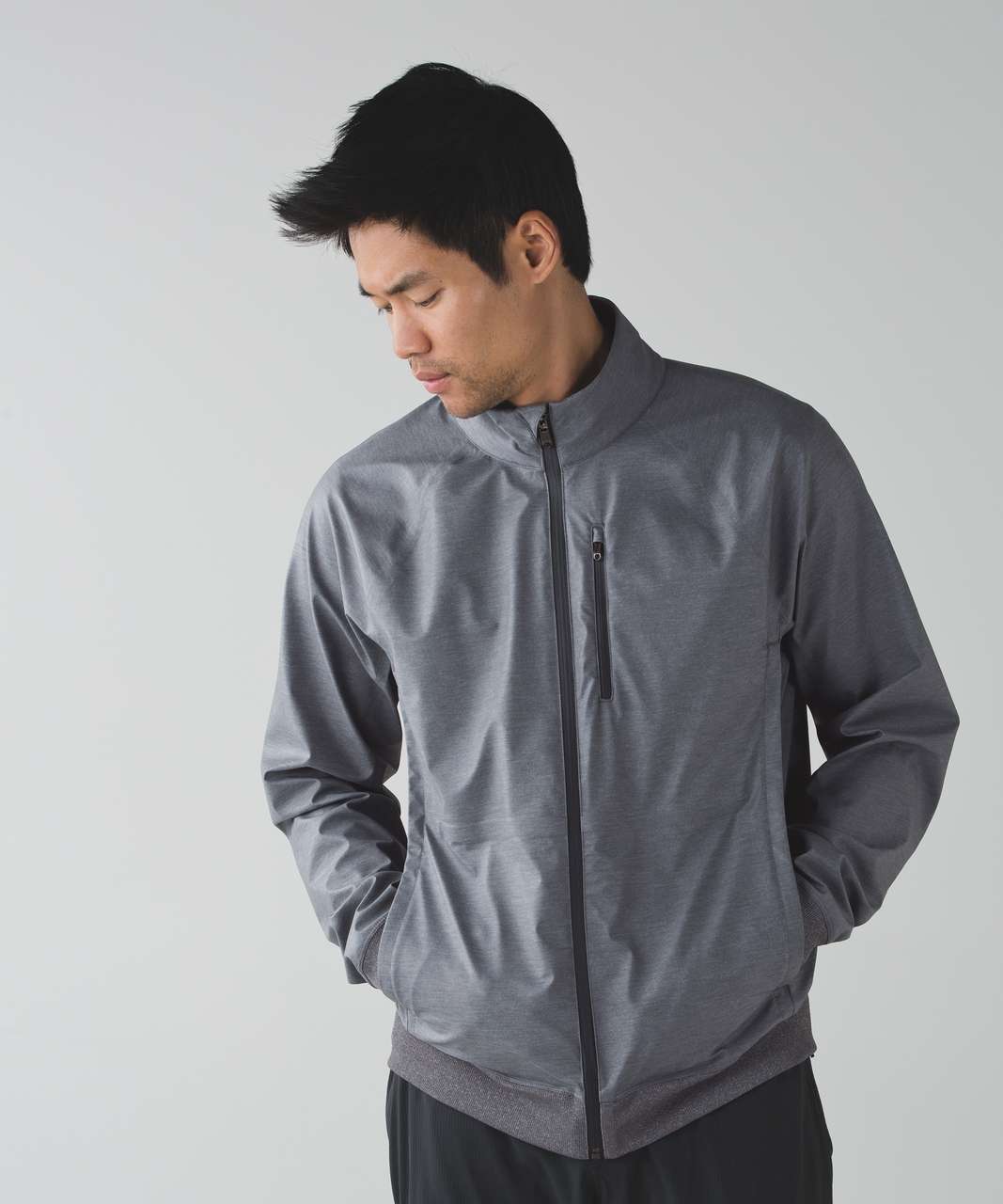 Lululemon Brut Jacket - Heathered Slate / Hawk Blue