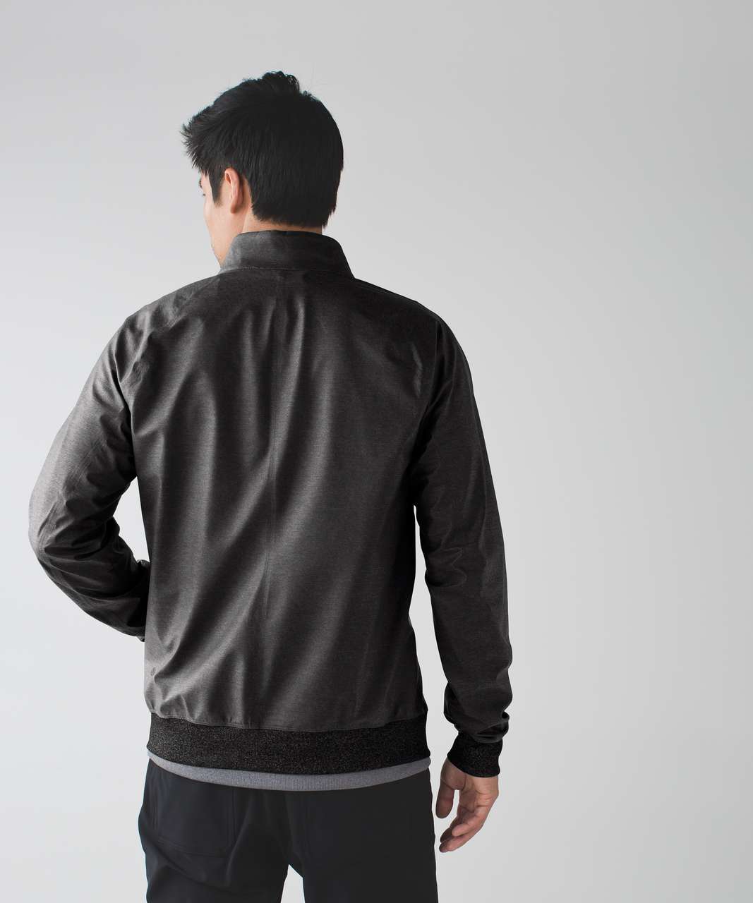 Lululemon Brut Jacket - Heathered Black / Nimbus - lulu fanatics