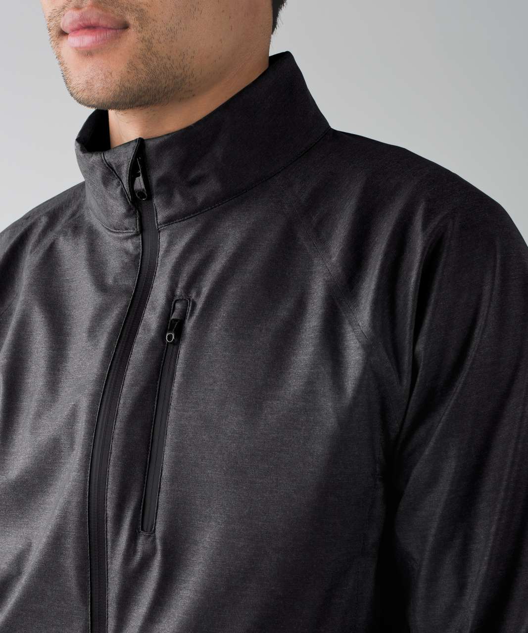 Lululemon Brut Jacket - Heathered Black / Nimbus