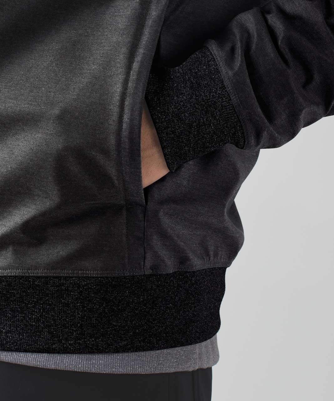 Lululemon Brut Jacket - Heathered Black / Nimbus