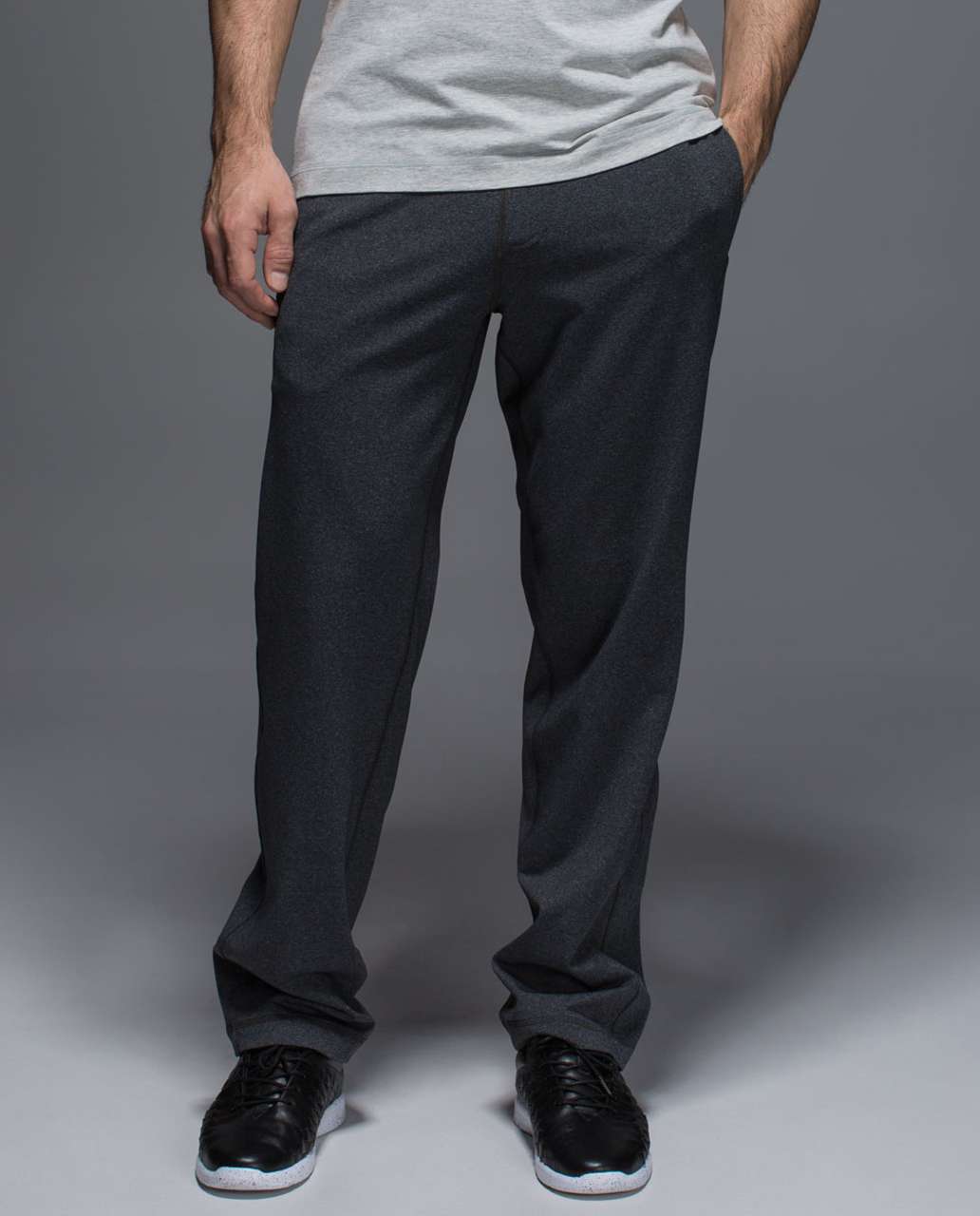 Lululemon Kung Fu Pant 2.0 (Regular) - Heathered Black (Second Release)