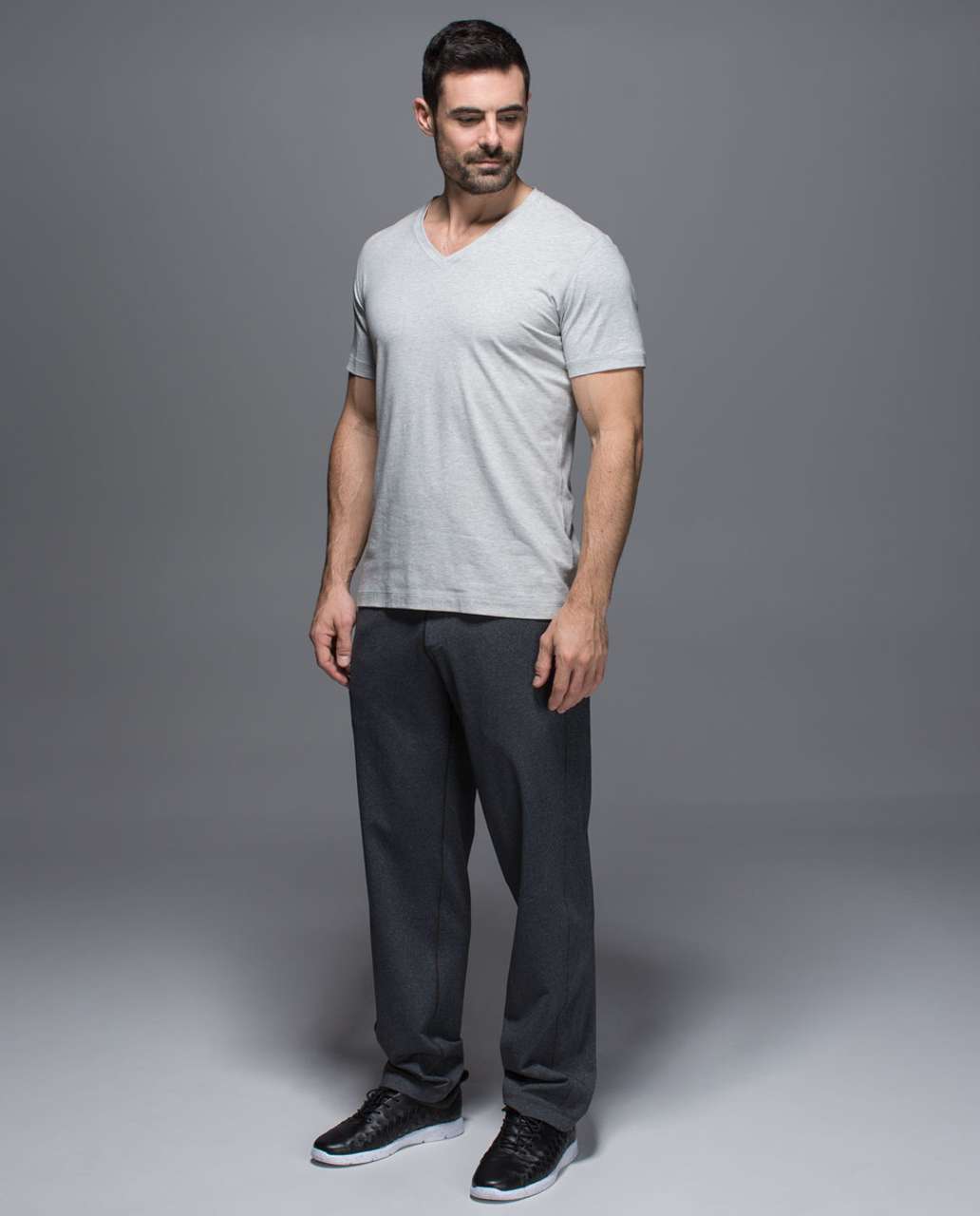 Lululemon Kung Fu Pant 2.0 (Regular) - Heathered Black (Second Release)