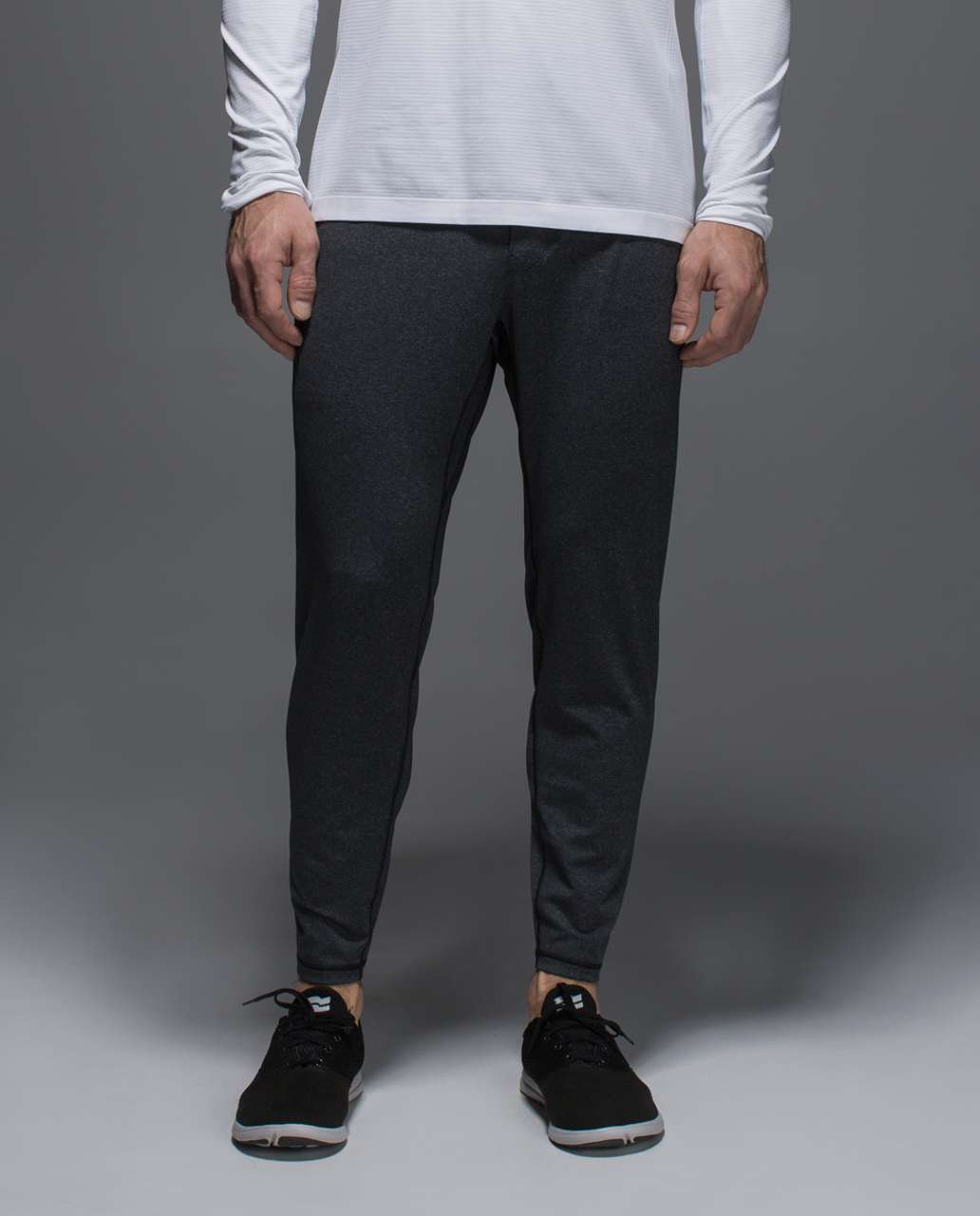 Lululemon On The Mat Pant - Heathered Black (First Release)