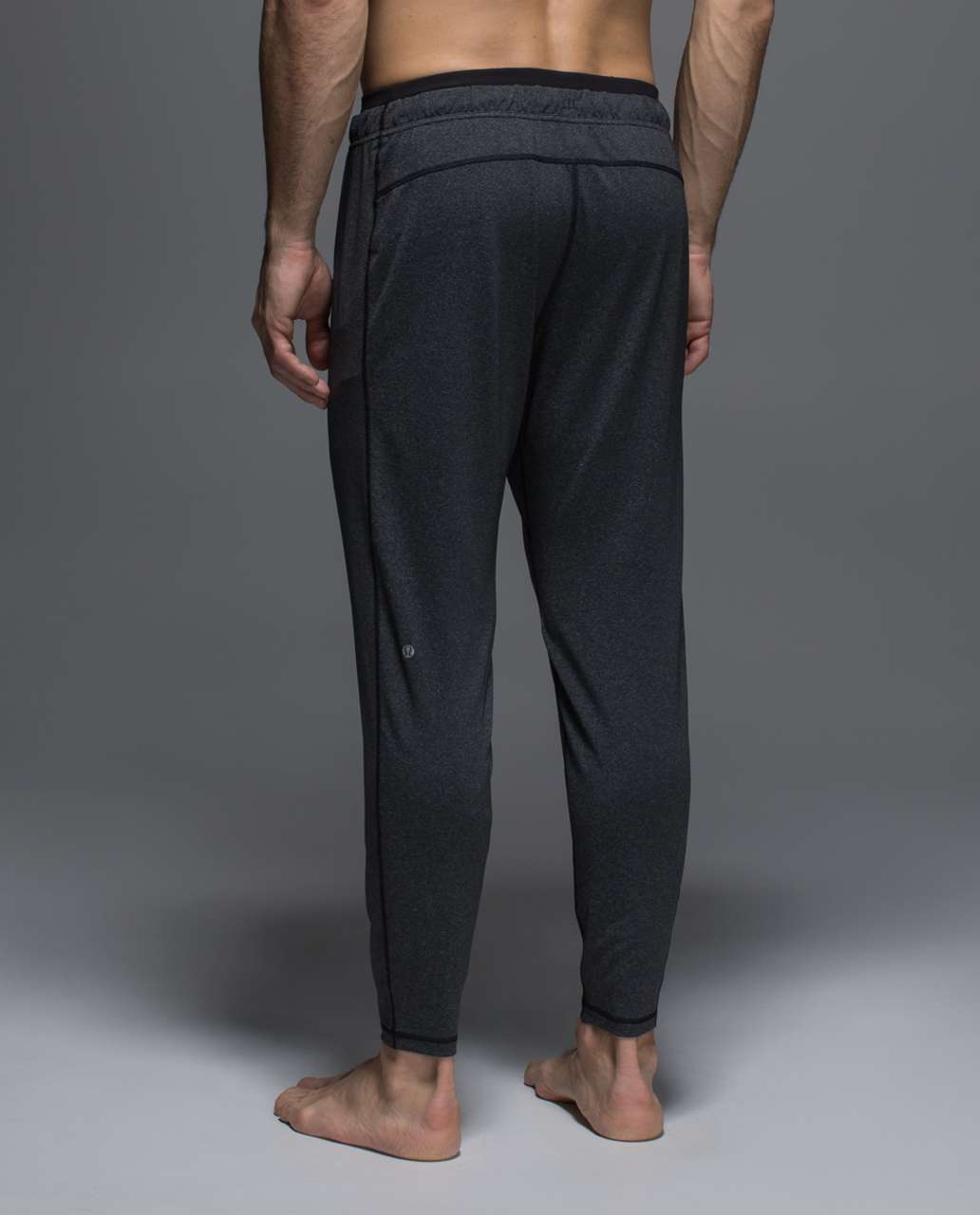 Lululemon On The Mat Pant - Heathered Black (First Release)