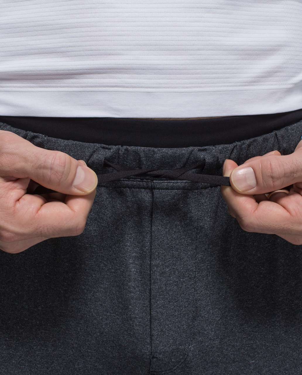 Lululemon On The Mat Pant - Heathered Black (First Release)