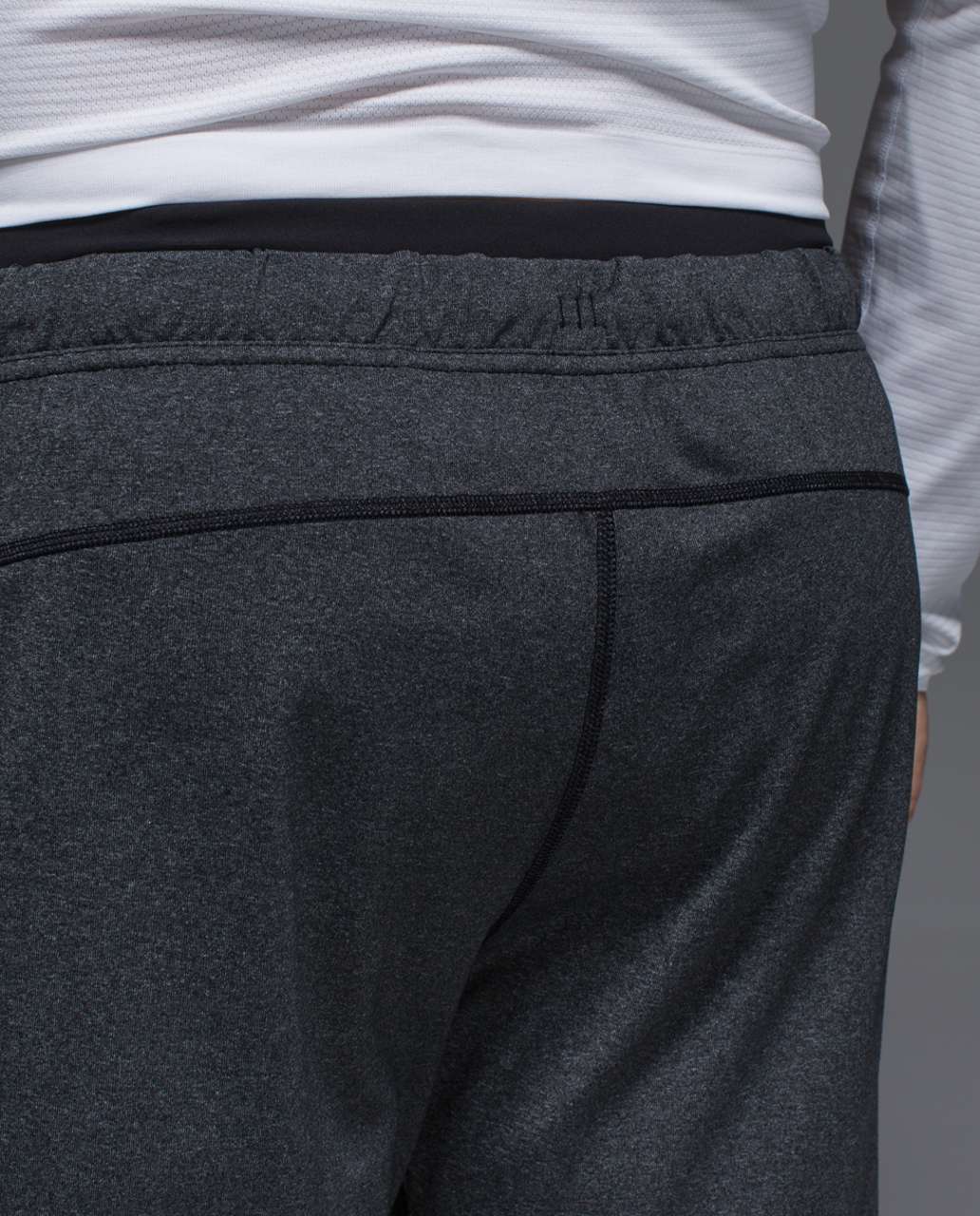 Lululemon On The Mat Pant - Heathered Black (First Release)