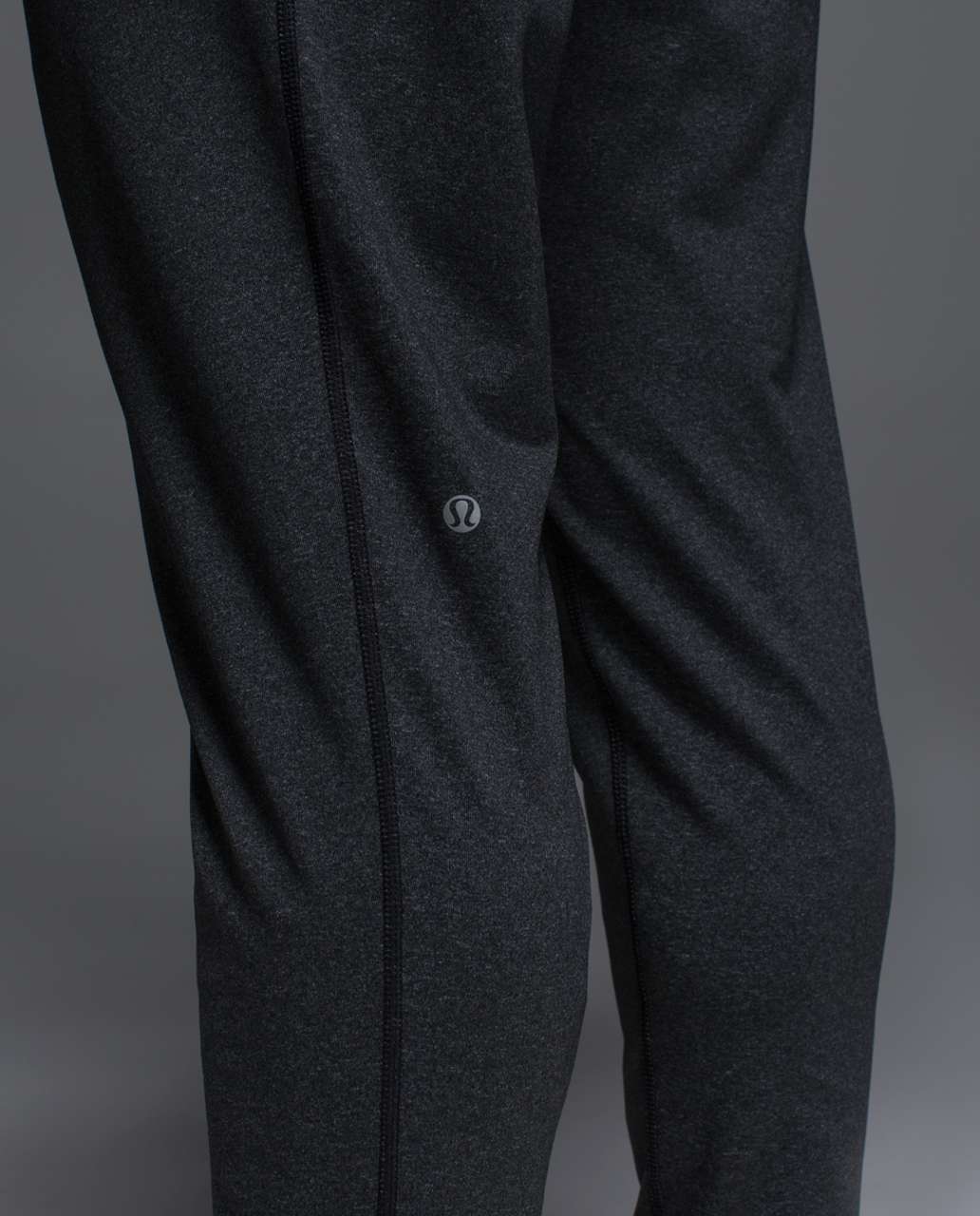 Lululemon On The Mat Pant - Heathered Black (First Release)