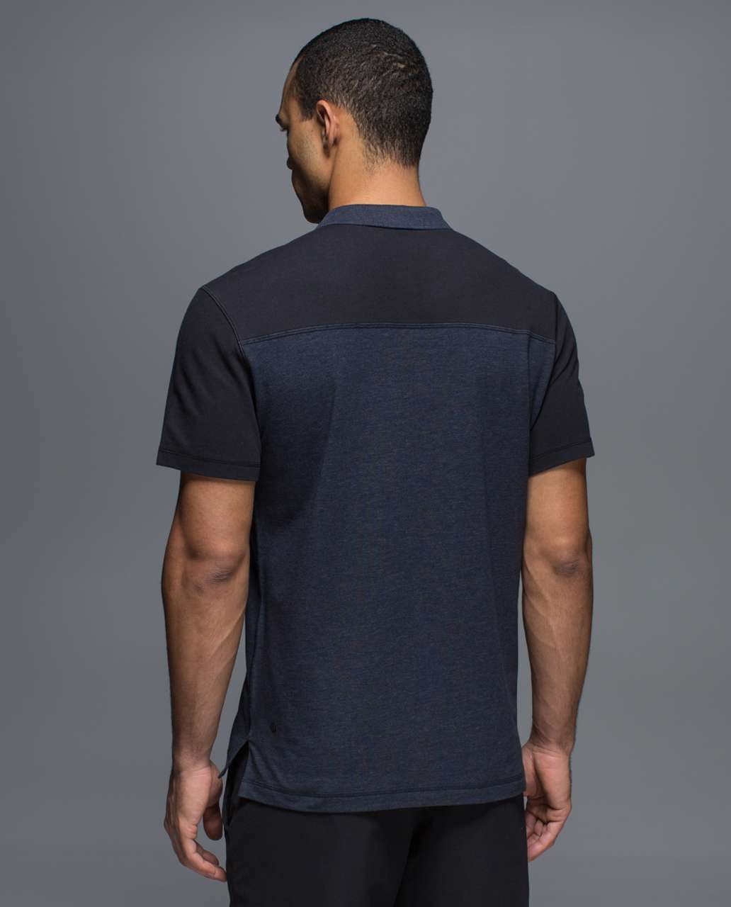 Lululemon Union Polo - Heathered Inkwell / Black