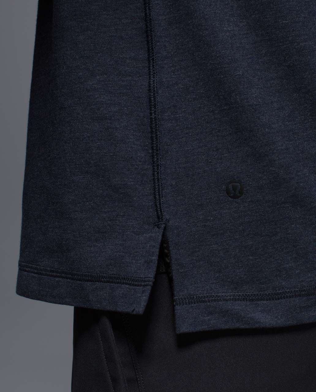 Lululemon Union Polo - Heathered Inkwell / Black