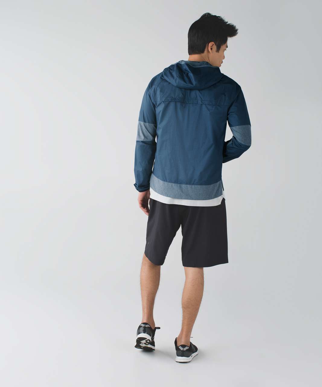 Lululemon Synth Jacket - Hawk Blue / Heathered Hawk Blue