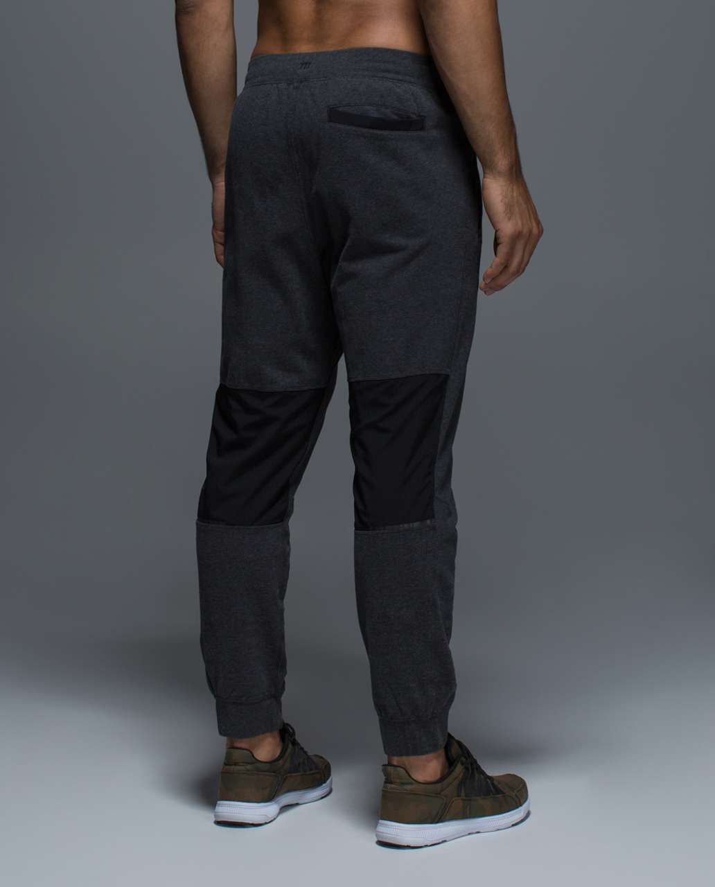 Lululemon Synth Pant - Heathered Black / Black