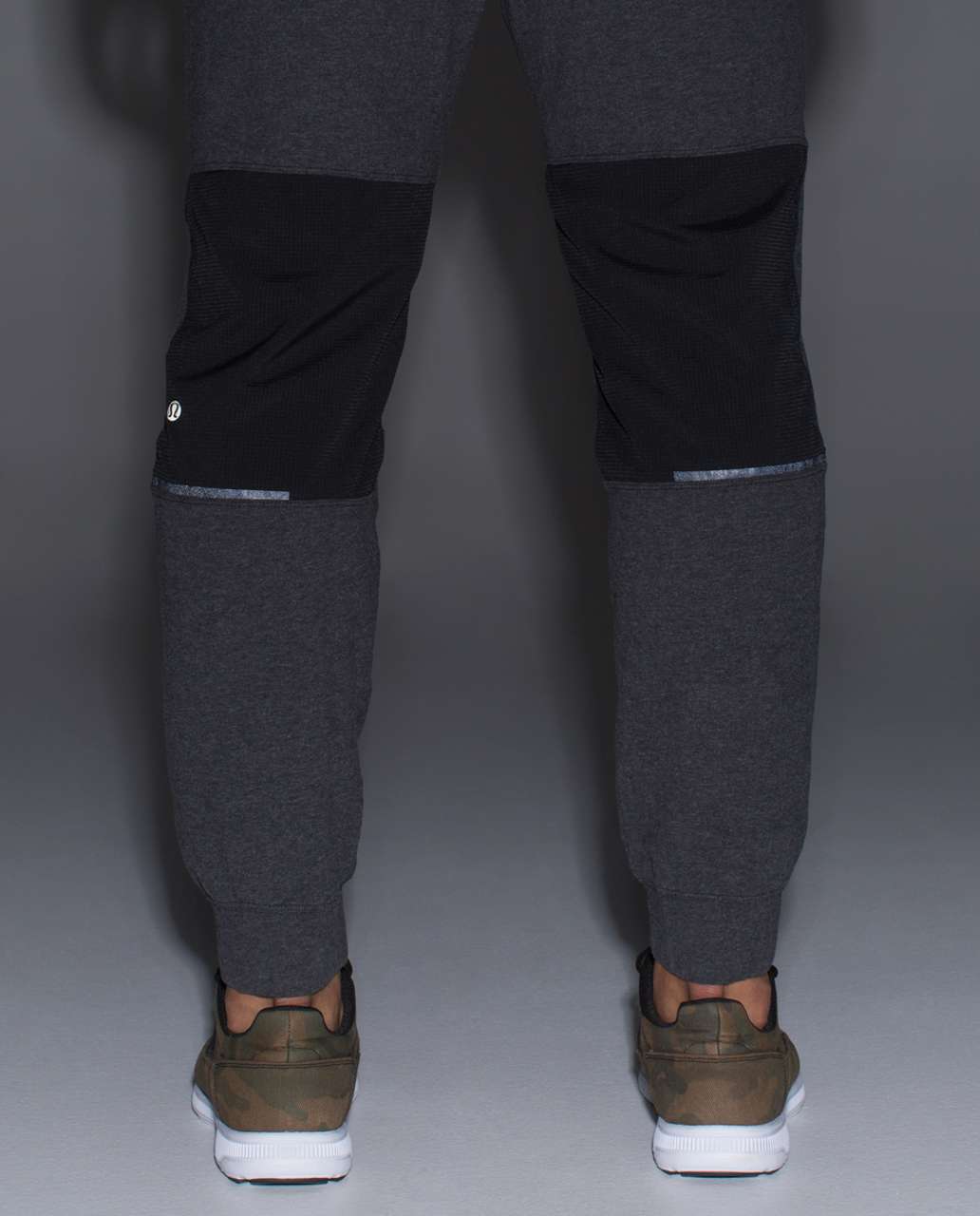 Lululemon Synth Pant - Heathered Black / Black