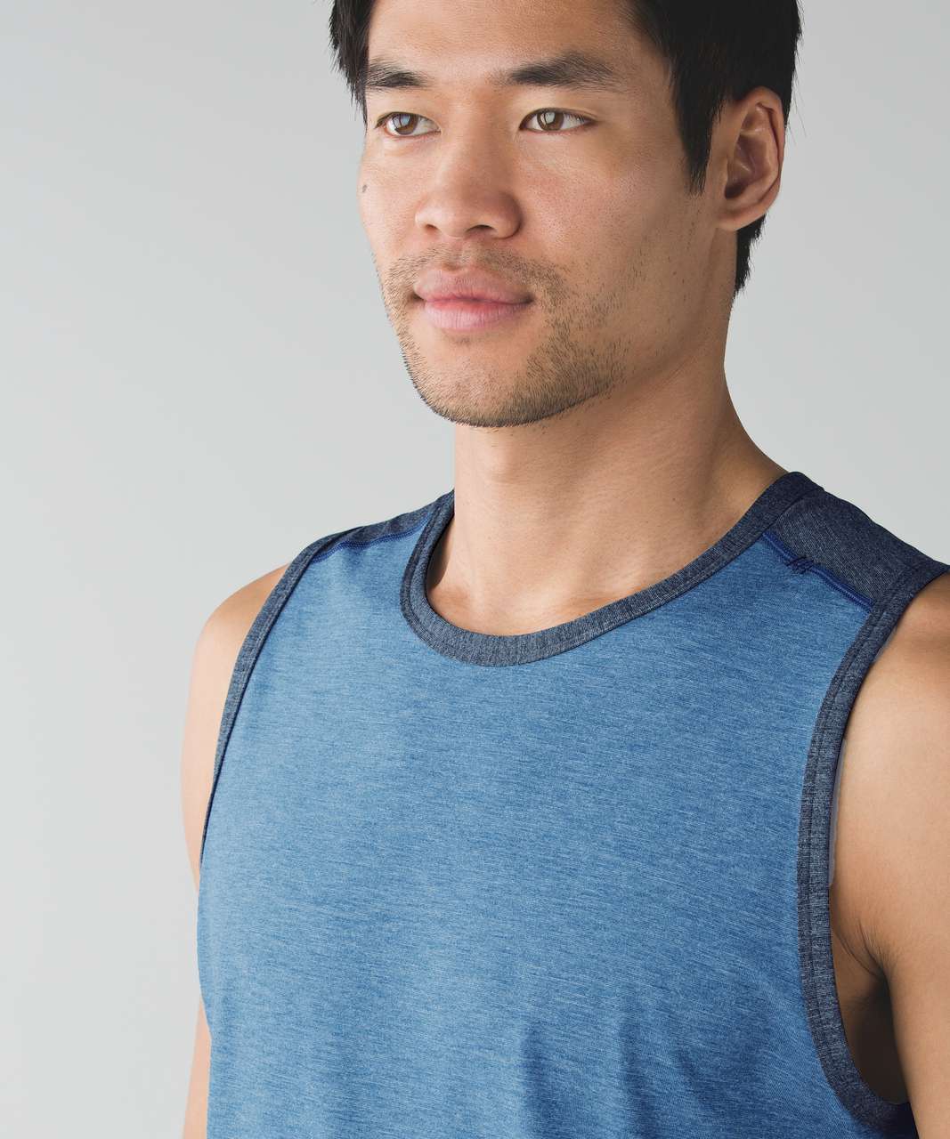 Lululemon Training Sleeveless - Heathered Hawk Blue