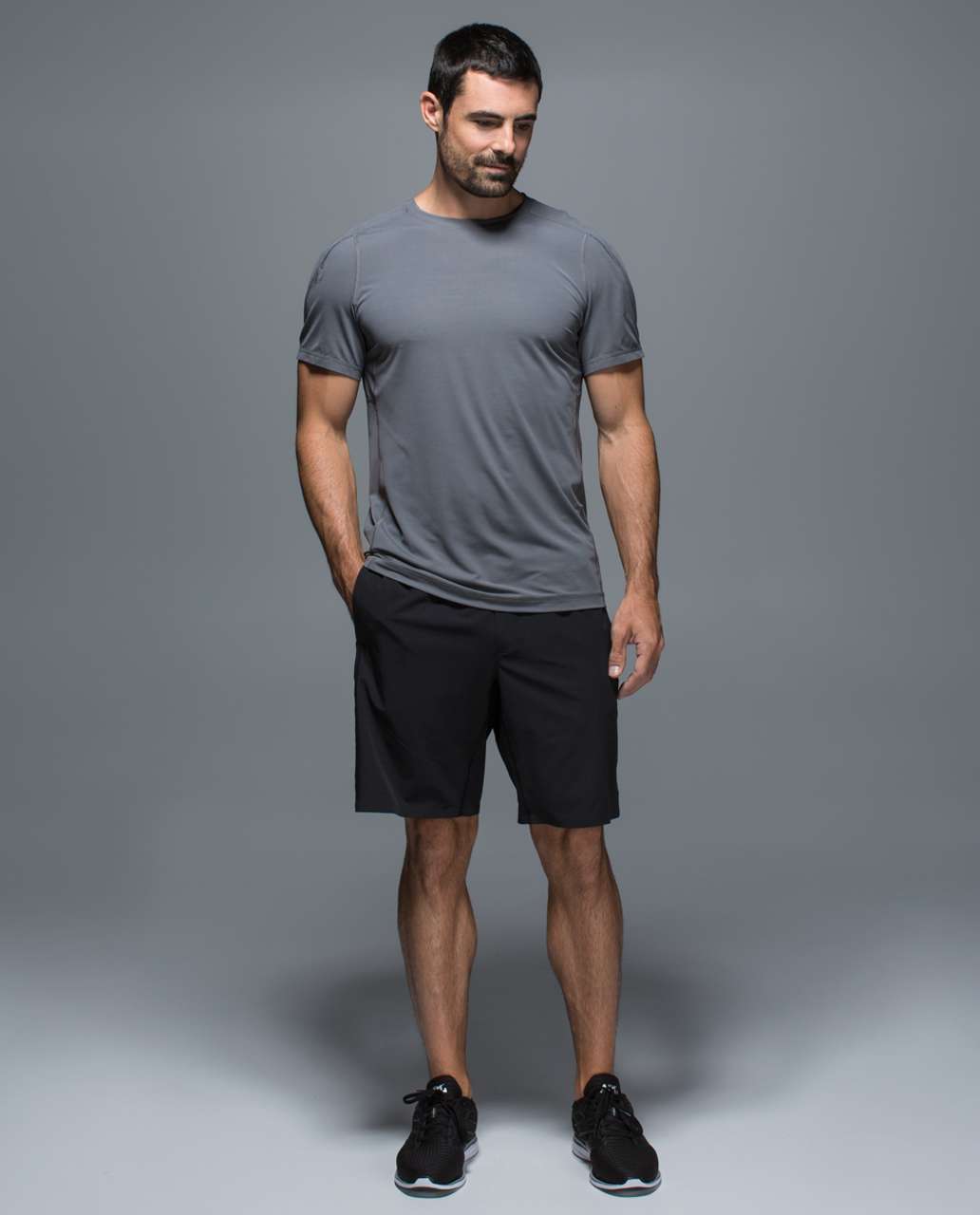 Lululemon Surge Short Sleeve - Slate - lulu fanatics