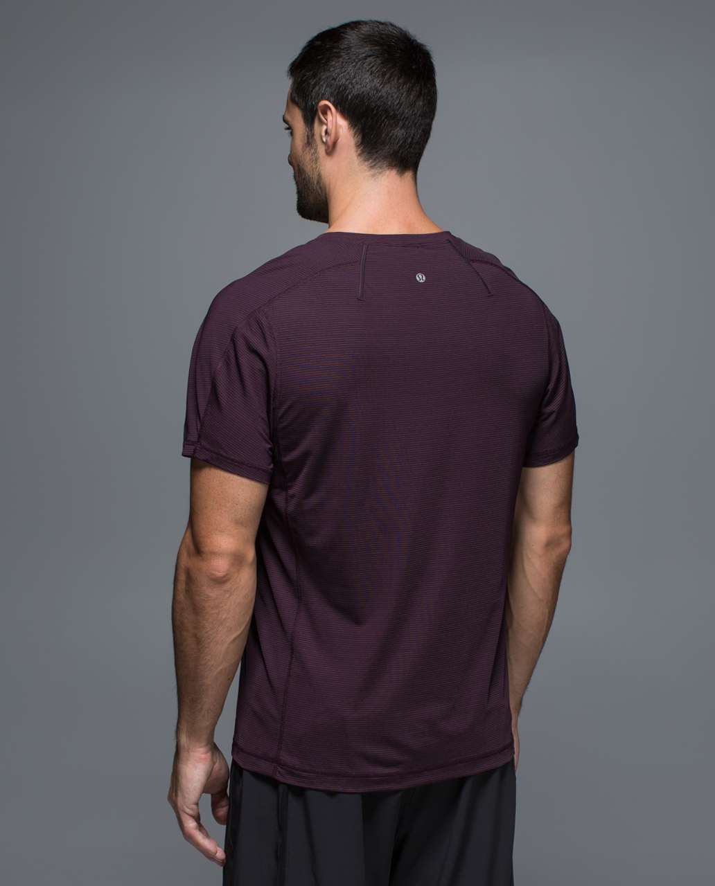 Lululemon Surge Short Sleeve - Black Cherry