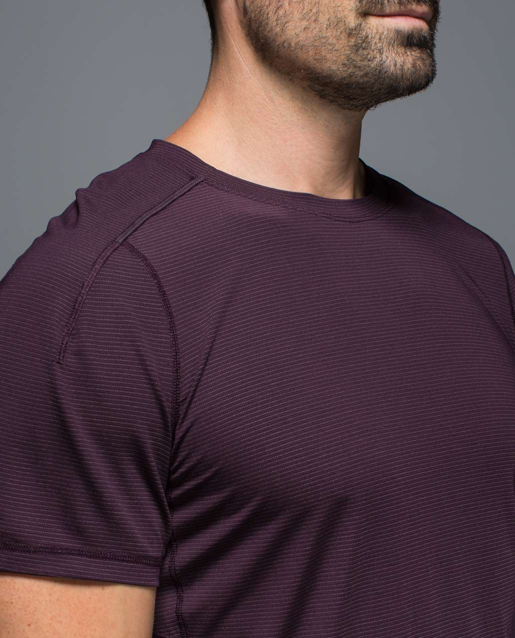 Lululemon Surge Short Sleeve - Black Cherry