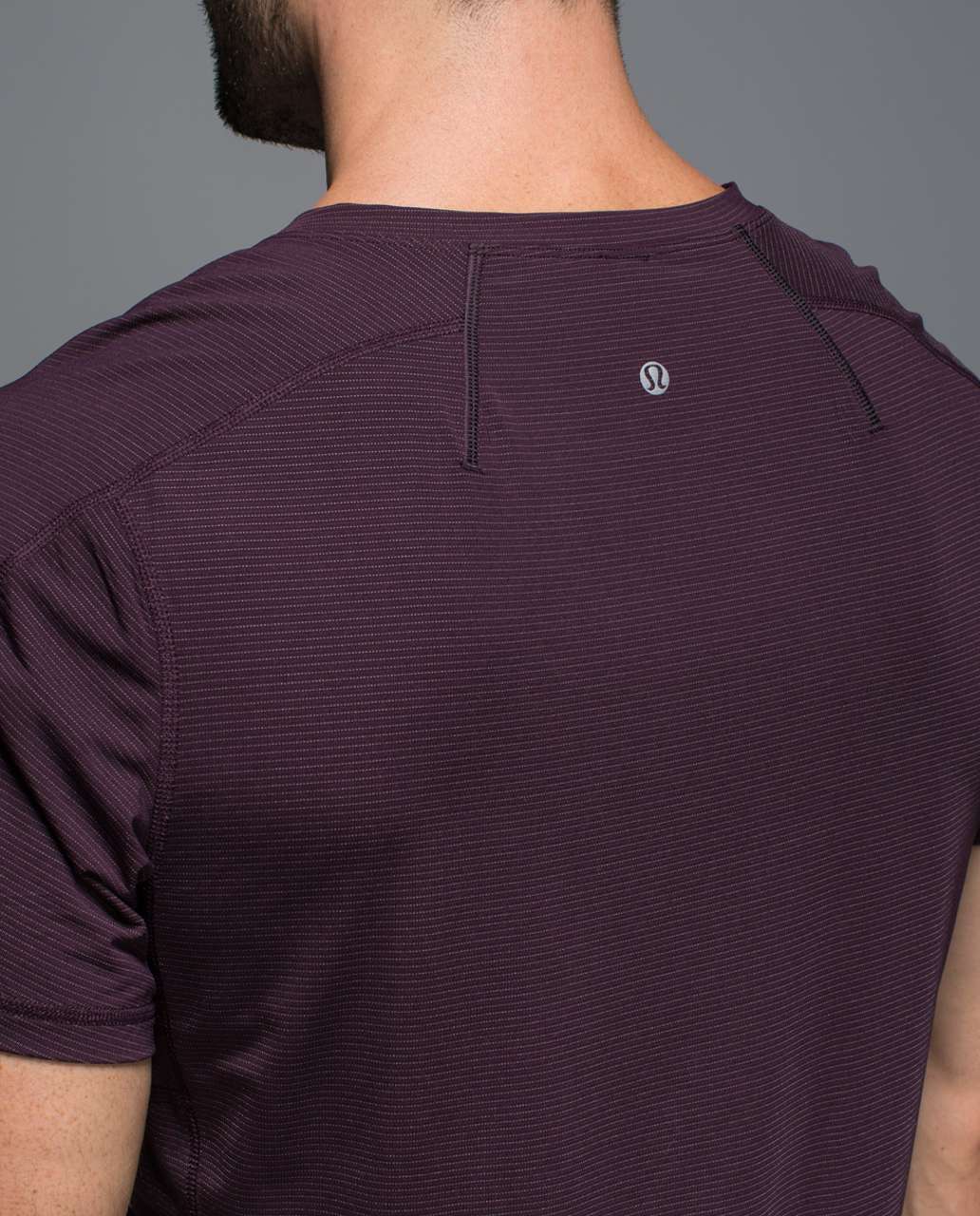 Lululemon Surge Short Sleeve - Black Cherry