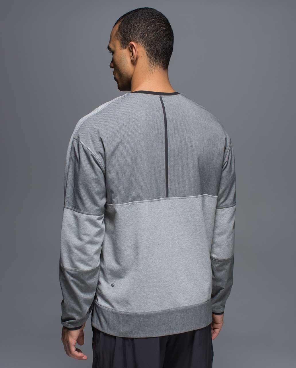 Lululemon Synth Crew - Heathered Medium Grey / Heathered Greyt