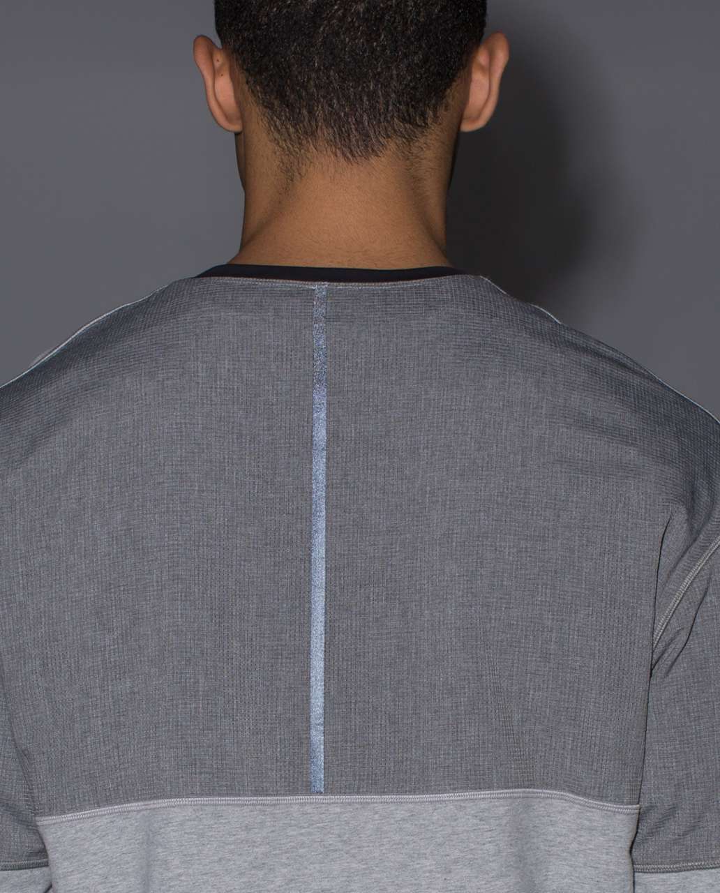 Lululemon Synth Crew - Heathered Medium Grey / Heathered Greyt