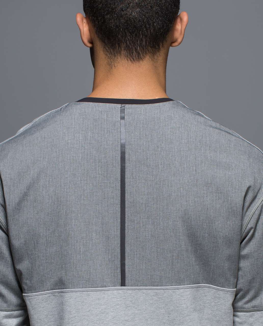 Lululemon Synth Crew - Heathered Medium Grey / Heathered Greyt