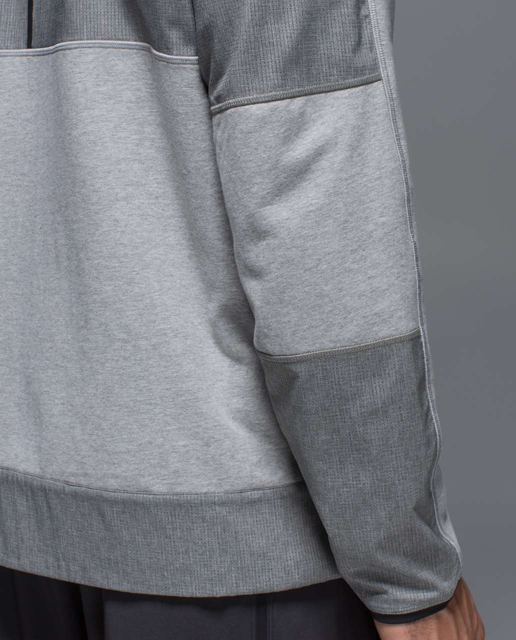 Lululemon Synth Crew - Heathered Medium Grey / Heathered Greyt