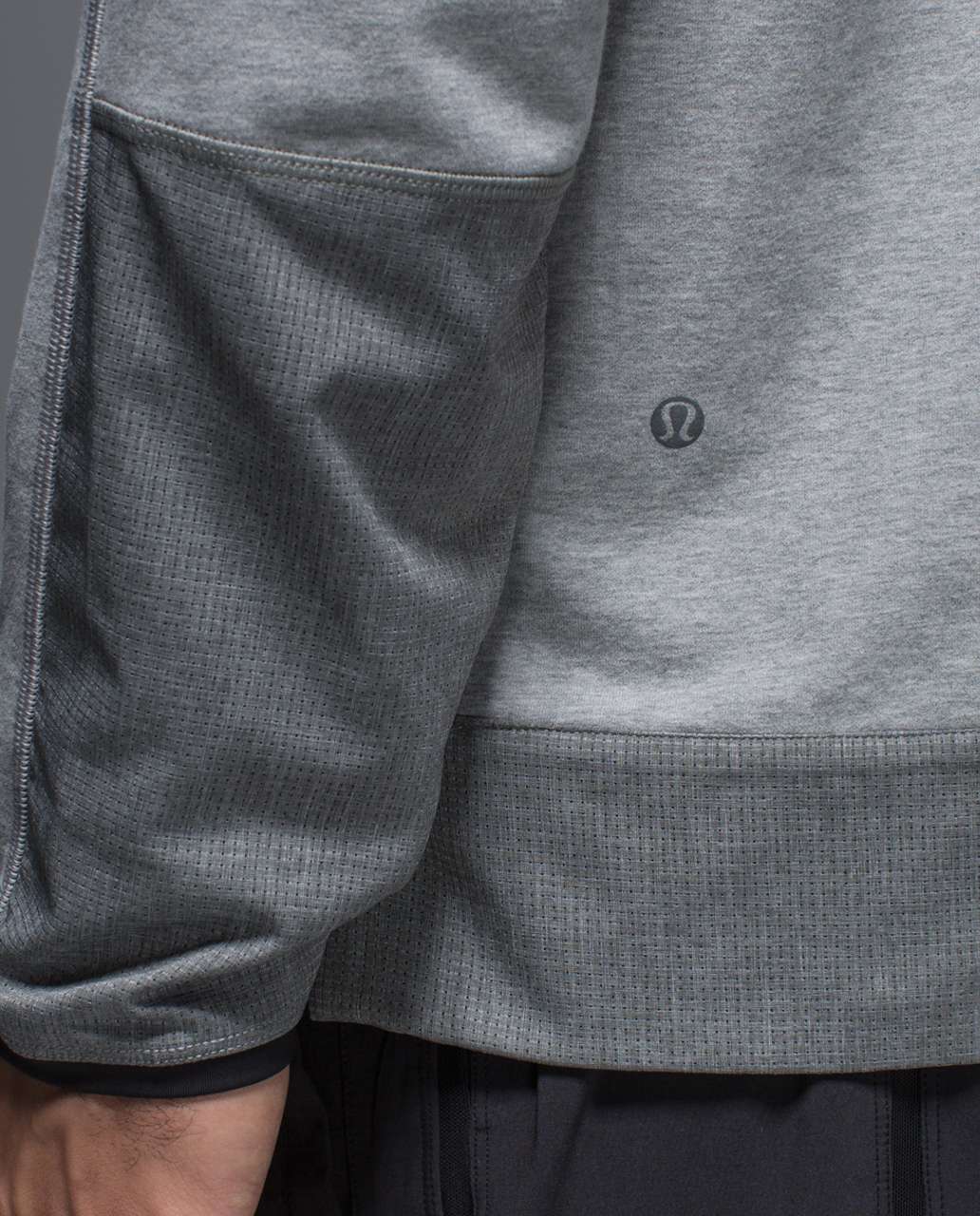 Lululemon Synth Crew - Heathered Medium Grey / Heathered Greyt