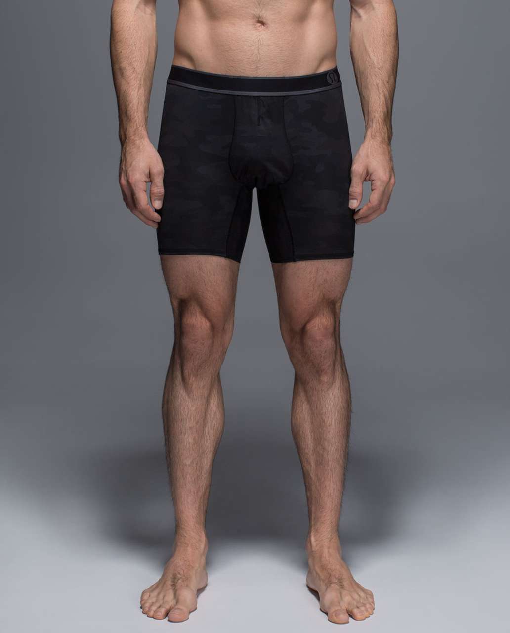 Lululemon No Boxer Boxer (The Long One) - Lotus Camo Black