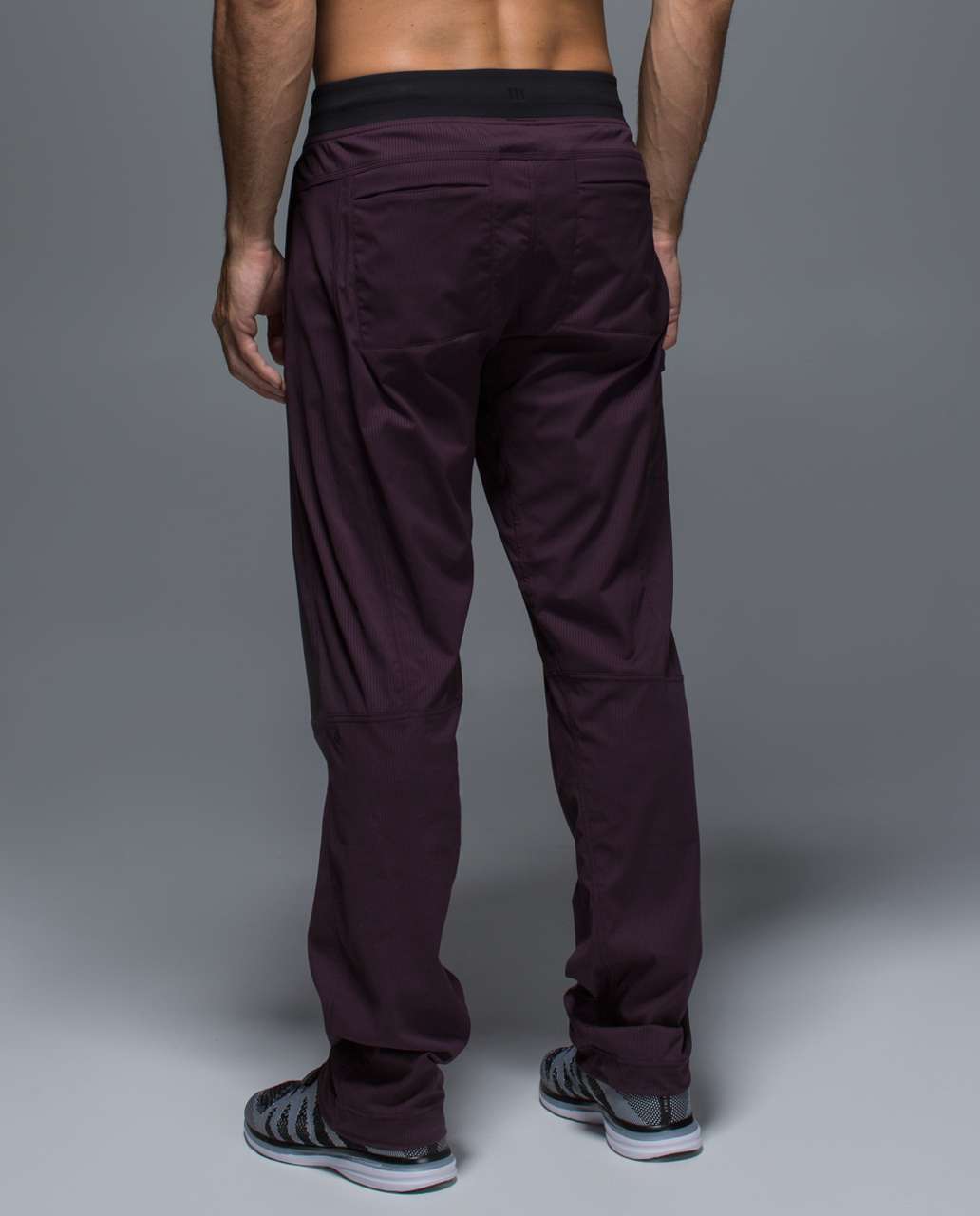 Lululemon Seawall Track Pant 2.0 - Black Cherry / Black