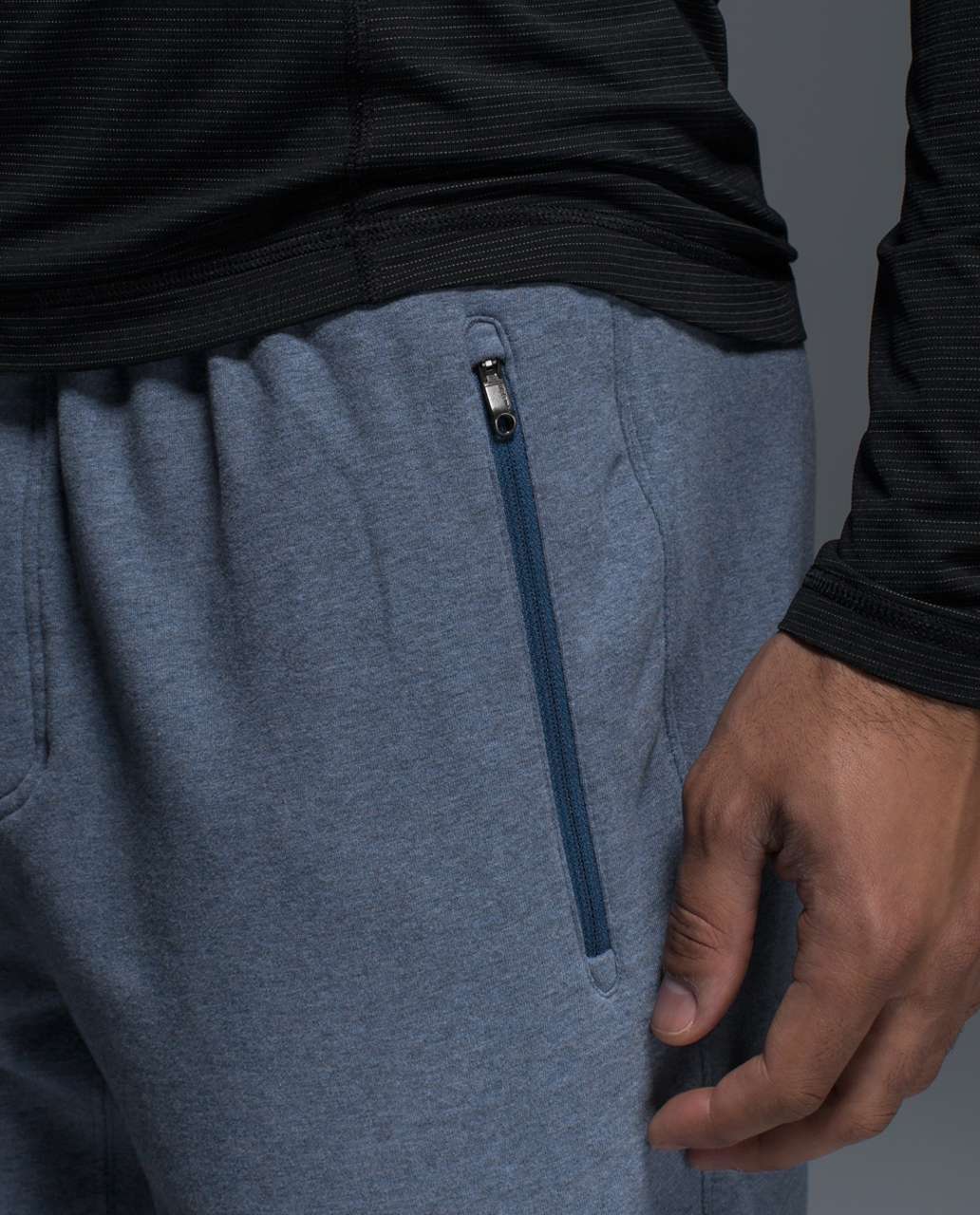 Lululemon Synth Pant - Heathered Hawk Blue / Hawk Blue