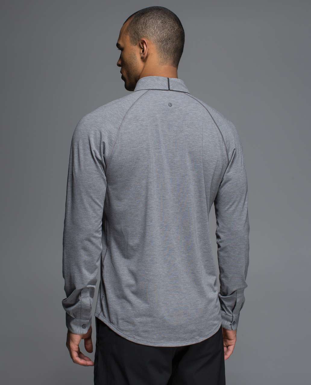 Lululemon Rival Button Up *Silver - Heathered Slate / Slate