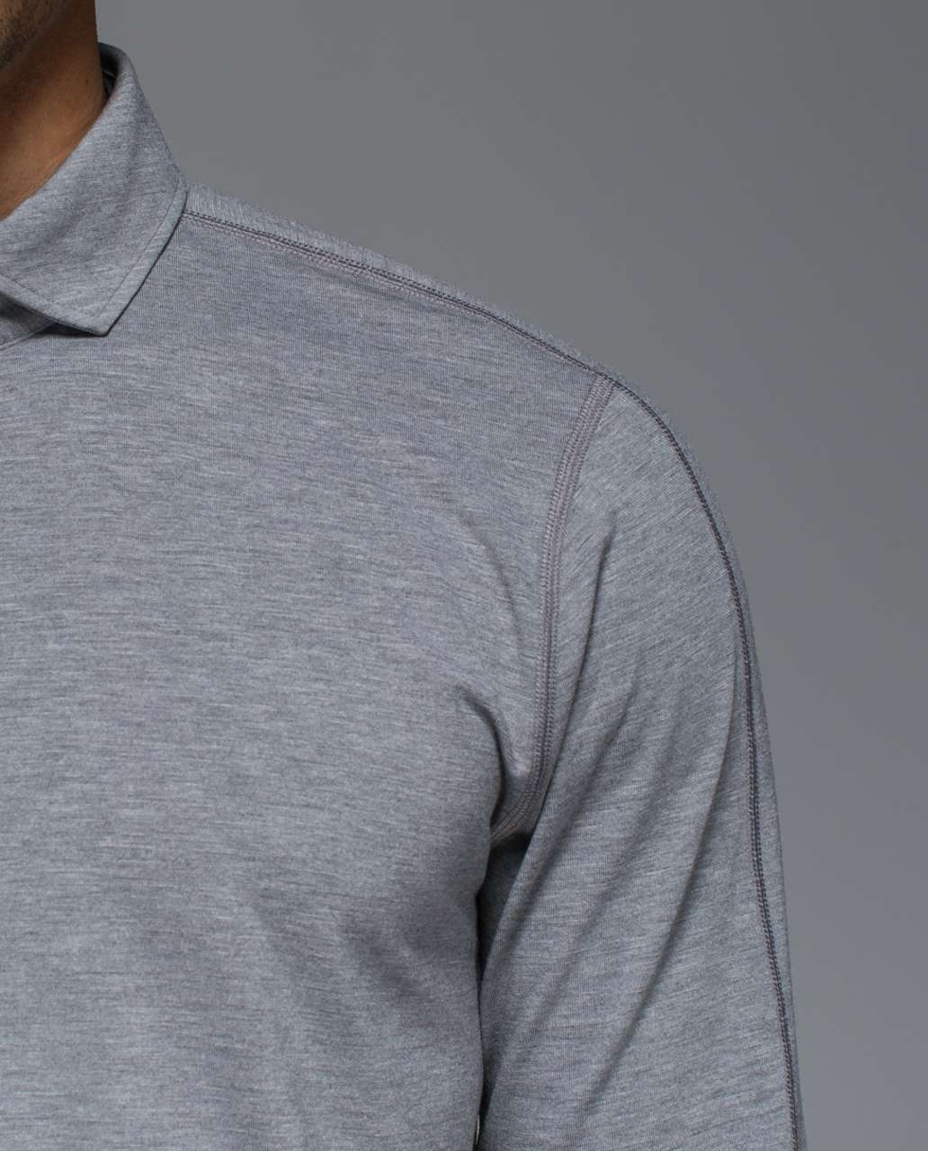 Lululemon Rival Button Up *Silver - Heathered Slate / Slate