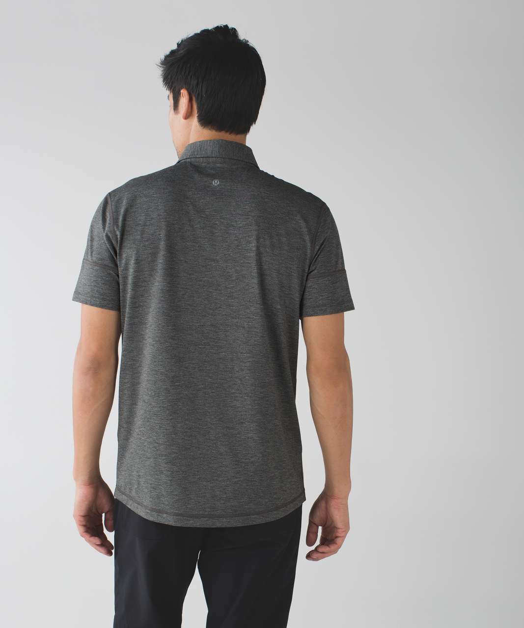 Lululemon Evolution Polo - Heathered Black (First Release)