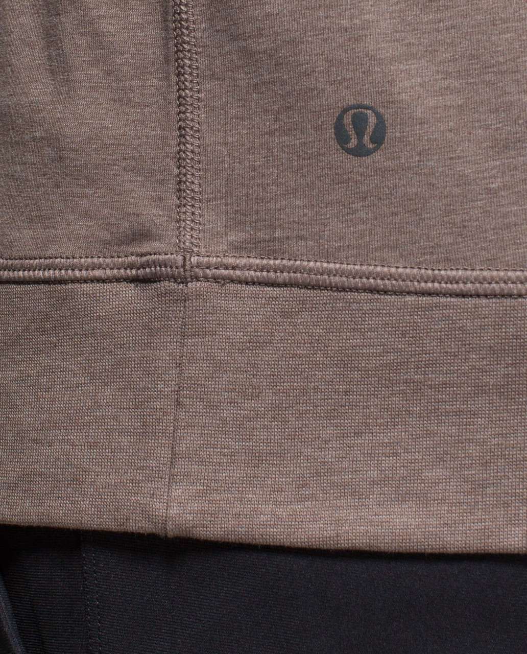 Lululemon Synth Long Sleeve - Heathered Soft Earth / Slate