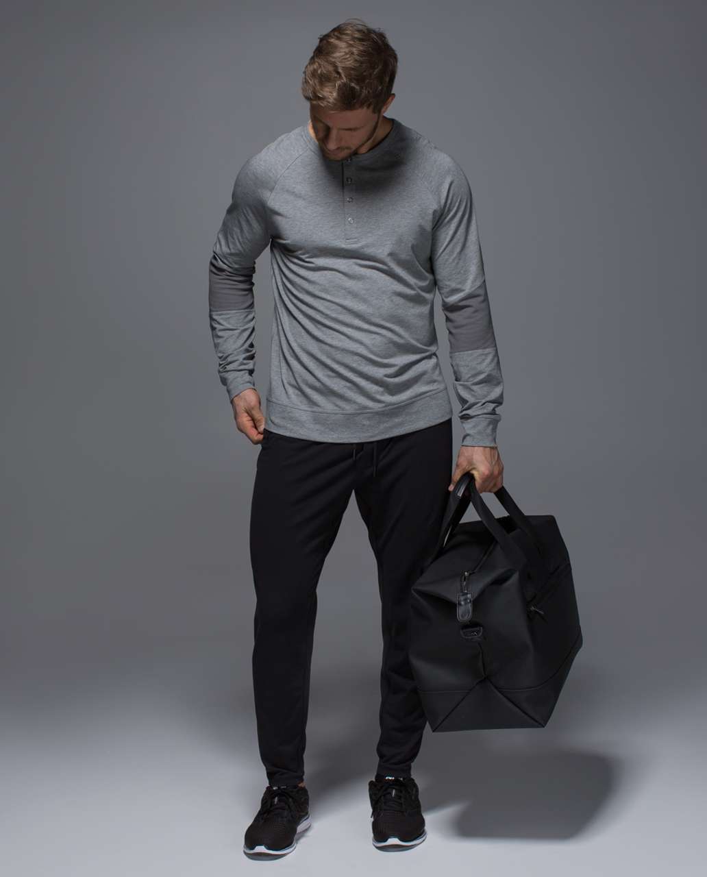 Lululemon Synth Long Sleeve - Heathered Medium Grey / Slate