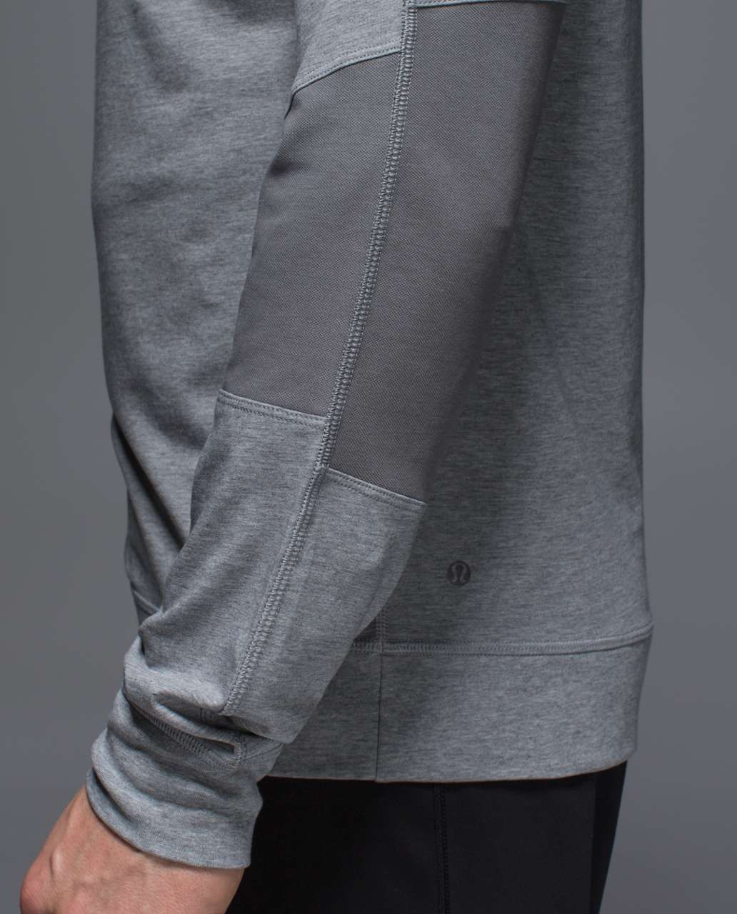 Lululemon Synth Long Sleeve - Heathered Medium Grey / Slate