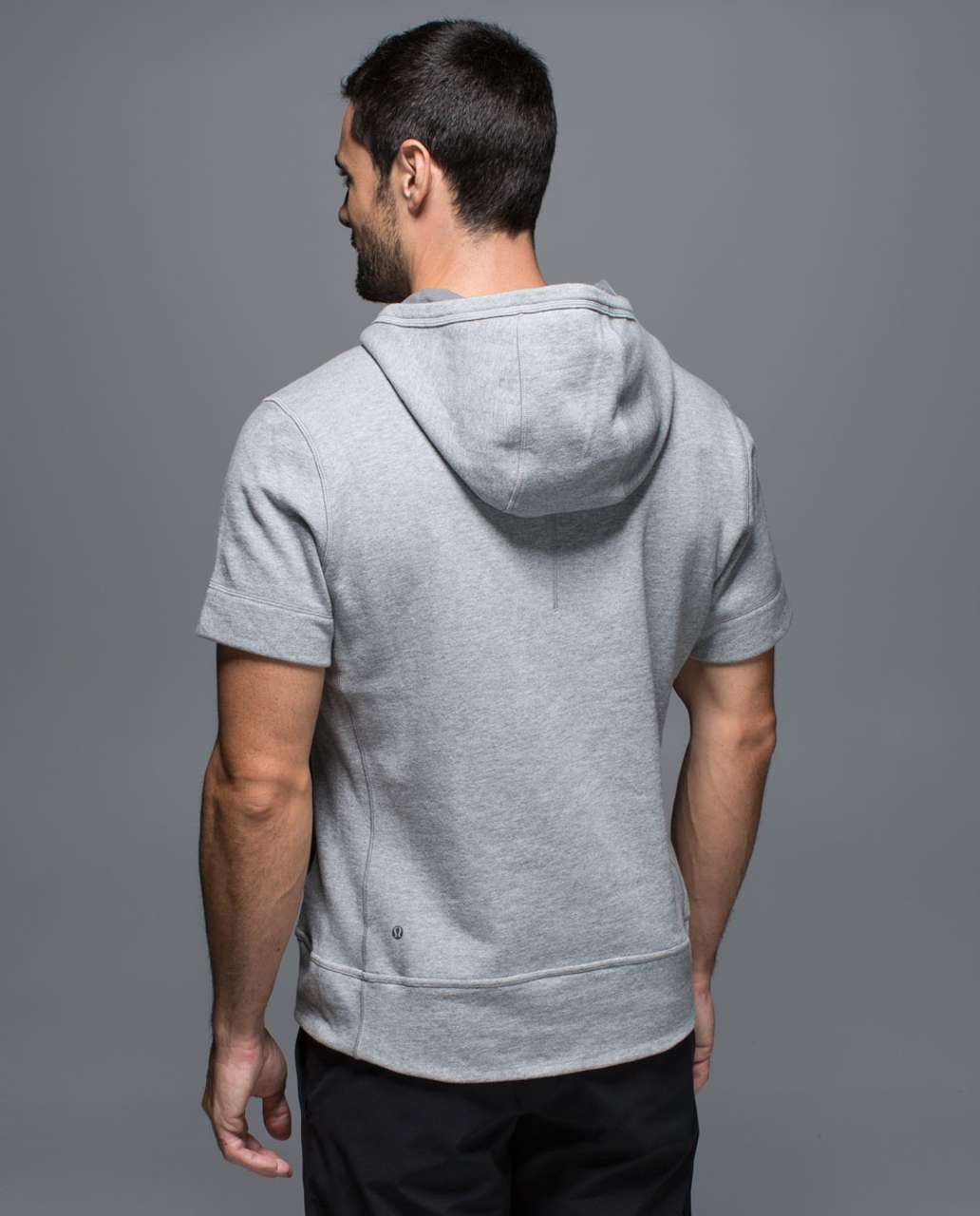 short sleeve hoodie mens