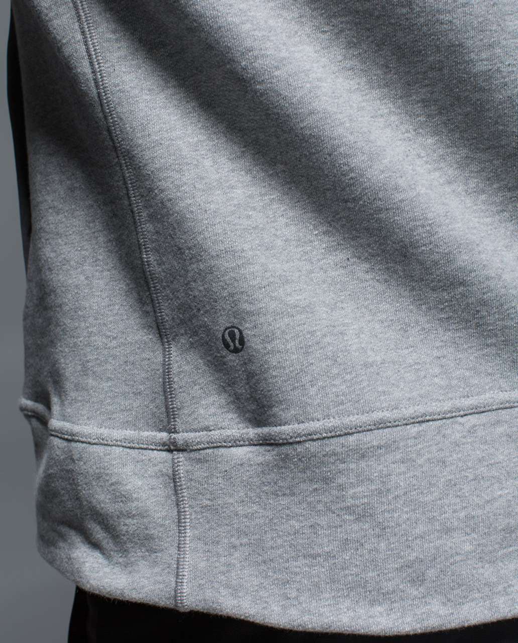 Lululemon Bodhi Short Sleeve Hoodie - Heathered Medium Grey