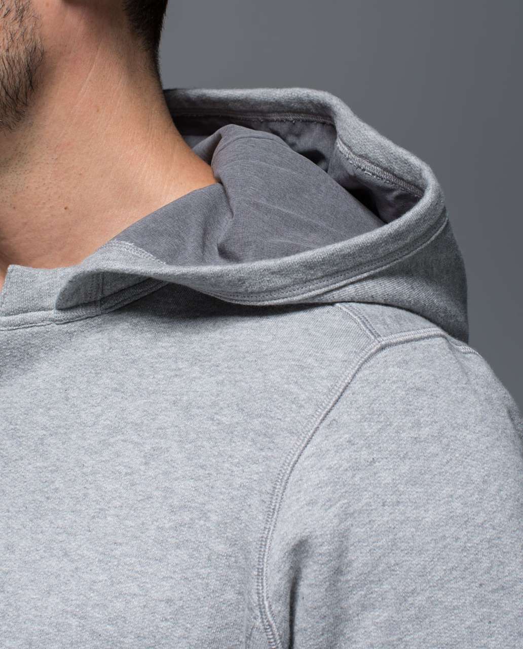 Lululemon Bodhi Short Sleeve Hoodie - Heathered Medium Grey