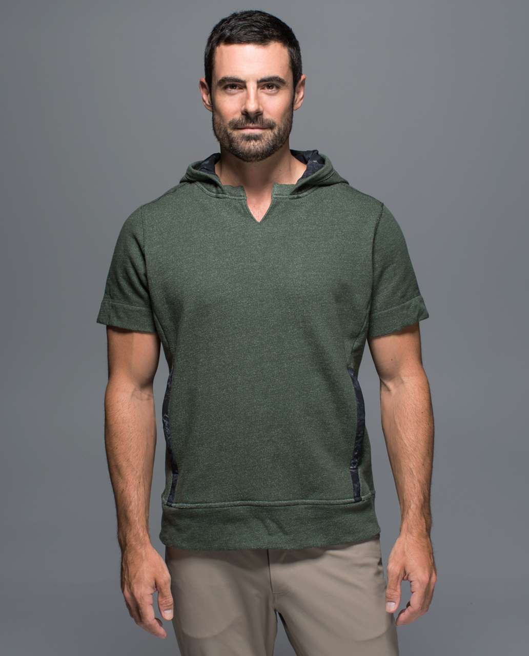 lululemon short sleeve hoodie