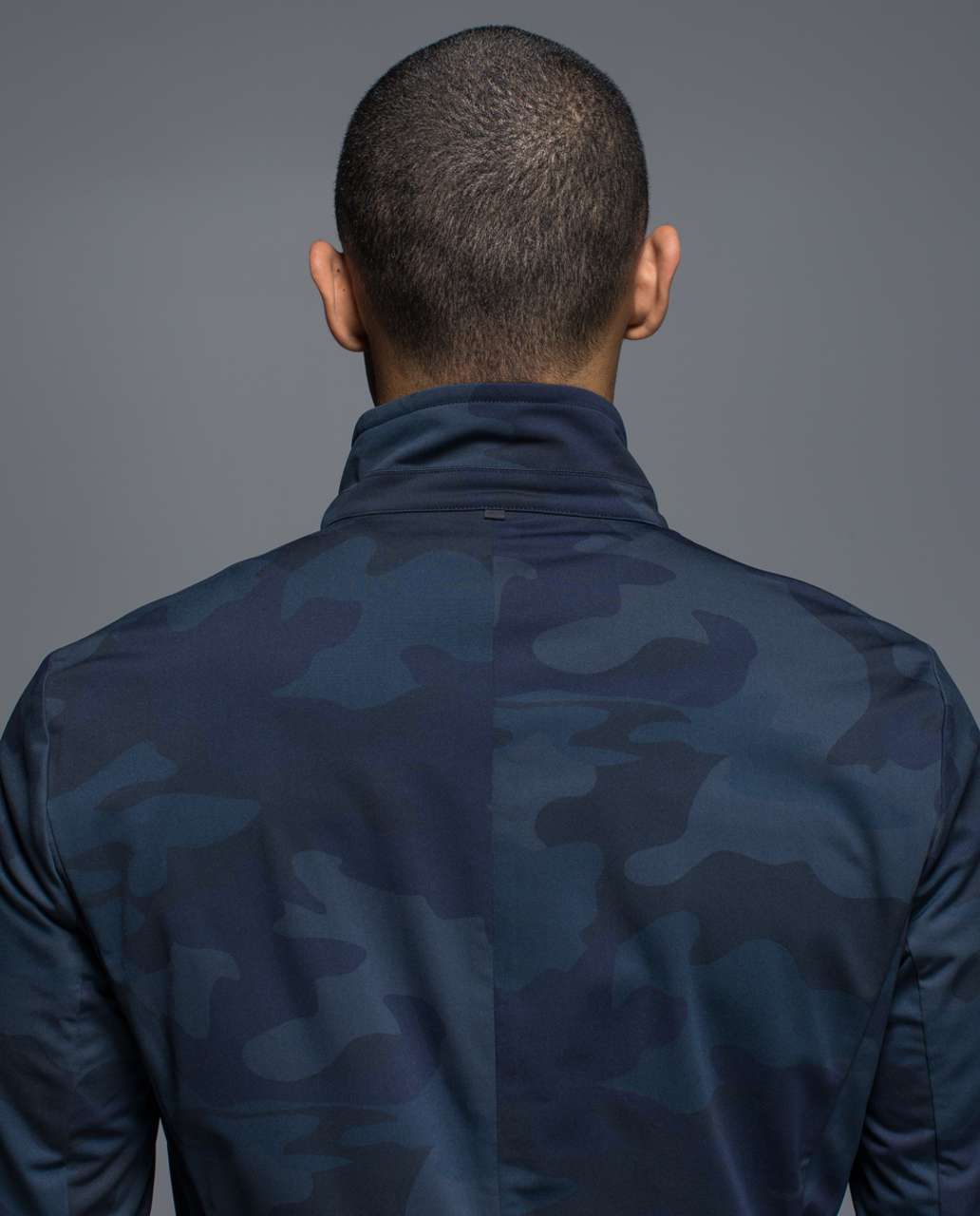 Lululemon MWB Jacket - Hyper Lotus Camo Inkwell Deep Navy