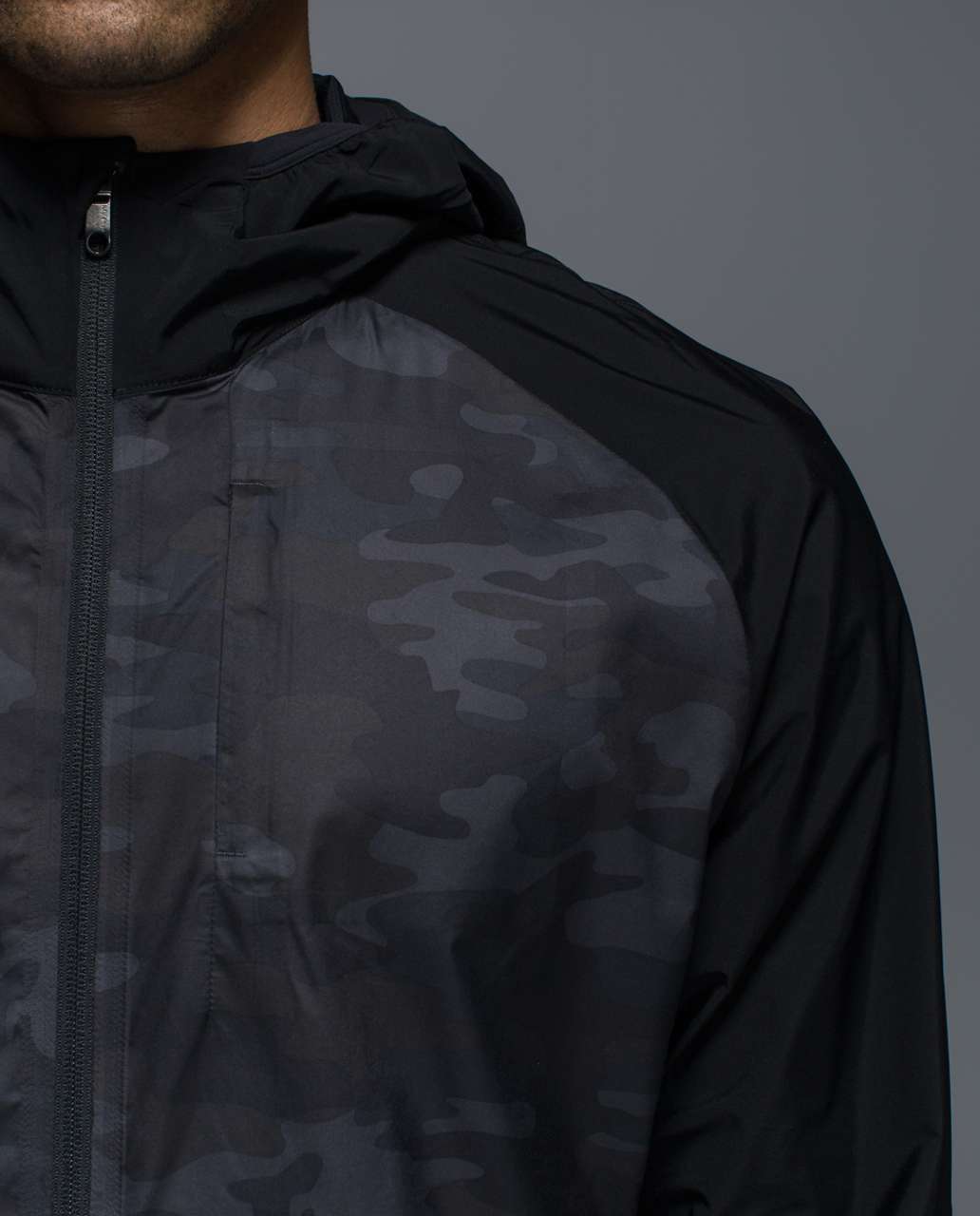 Lululemon Pack-It Jacket *Mesh - Lotus Camo Black